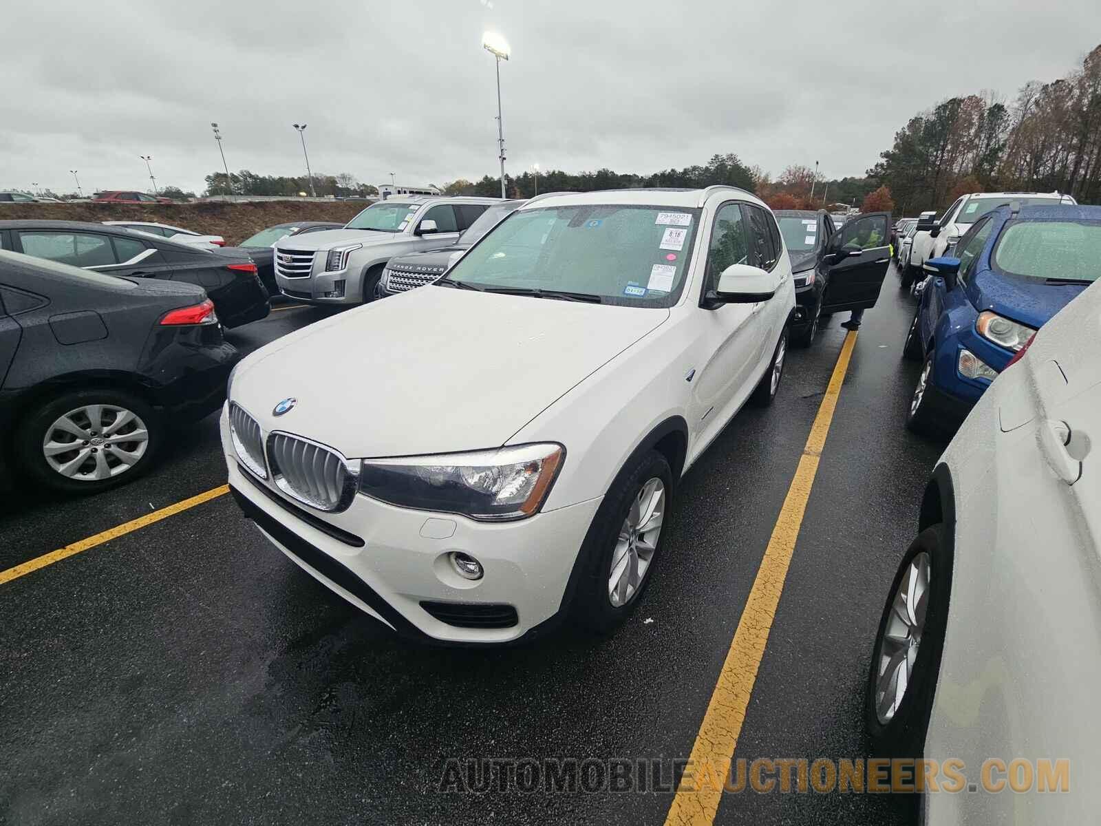 5UXWX9C57G0D83870 BMW X3 2016