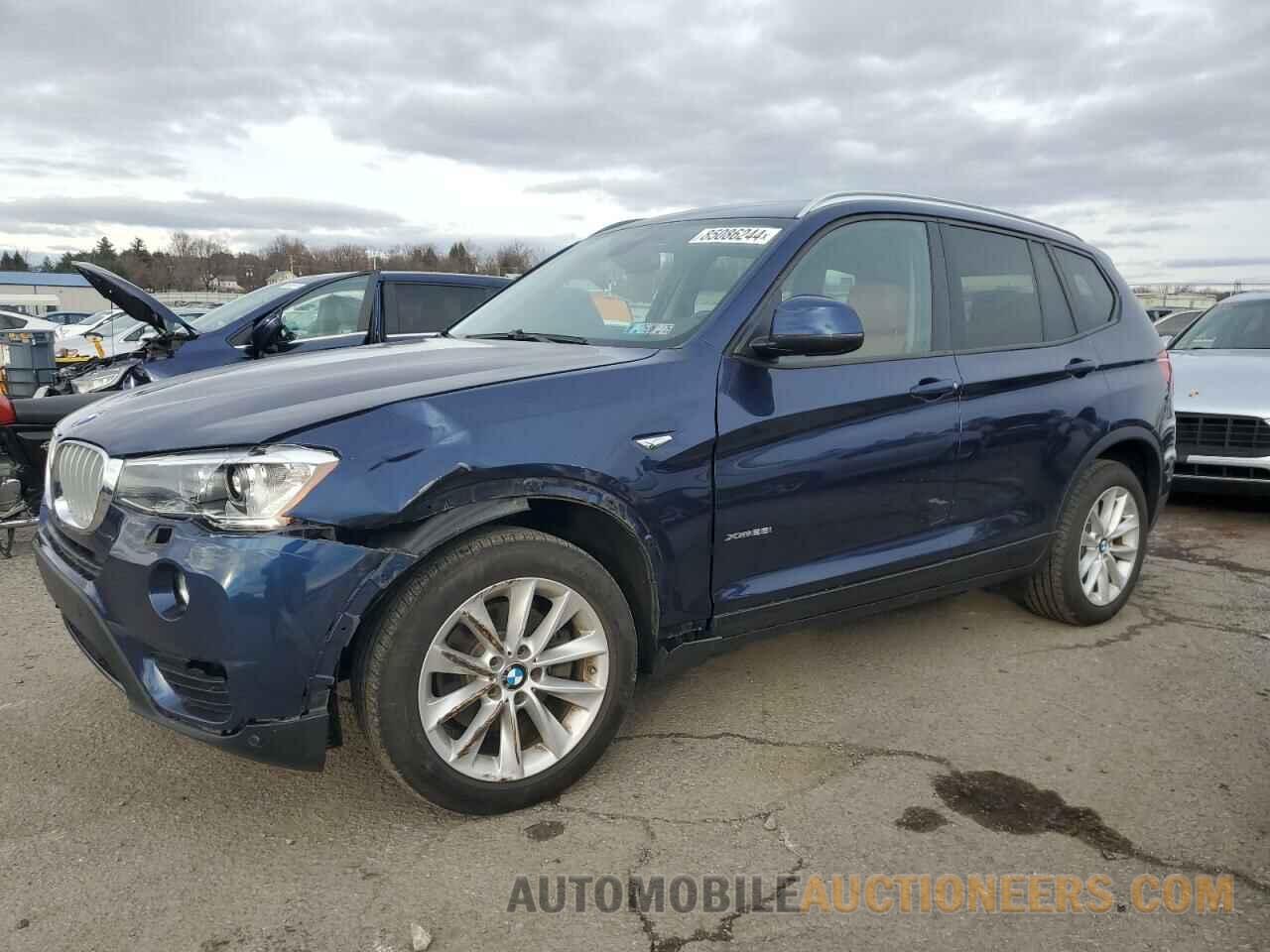 5UXWX9C57G0D84033 BMW X3 2016