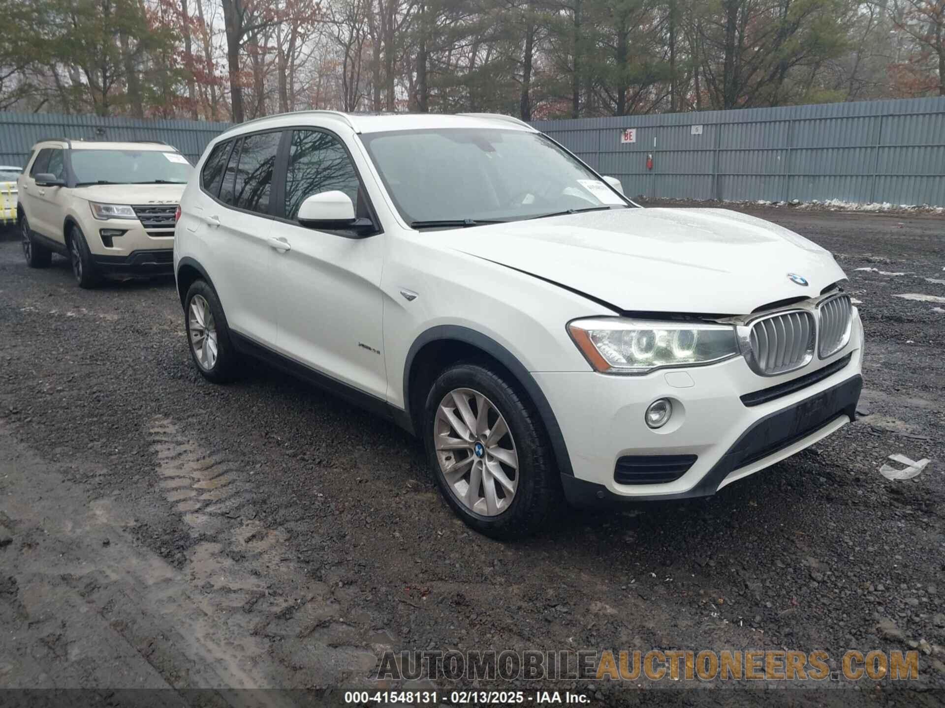 5UXWX9C57G0D84355 BMW X3 2016