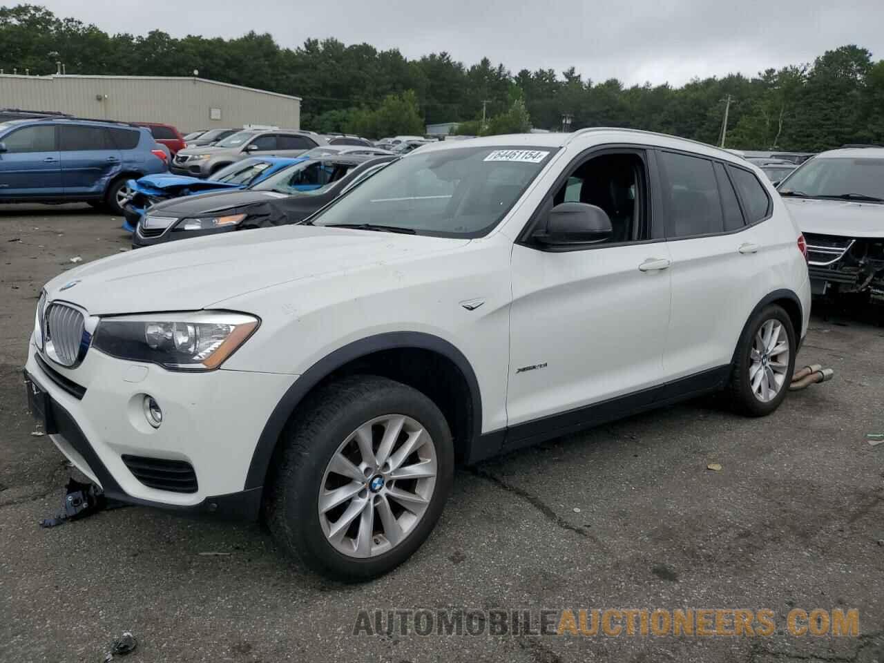 5UXWX9C57G0D84615 BMW X3 2016