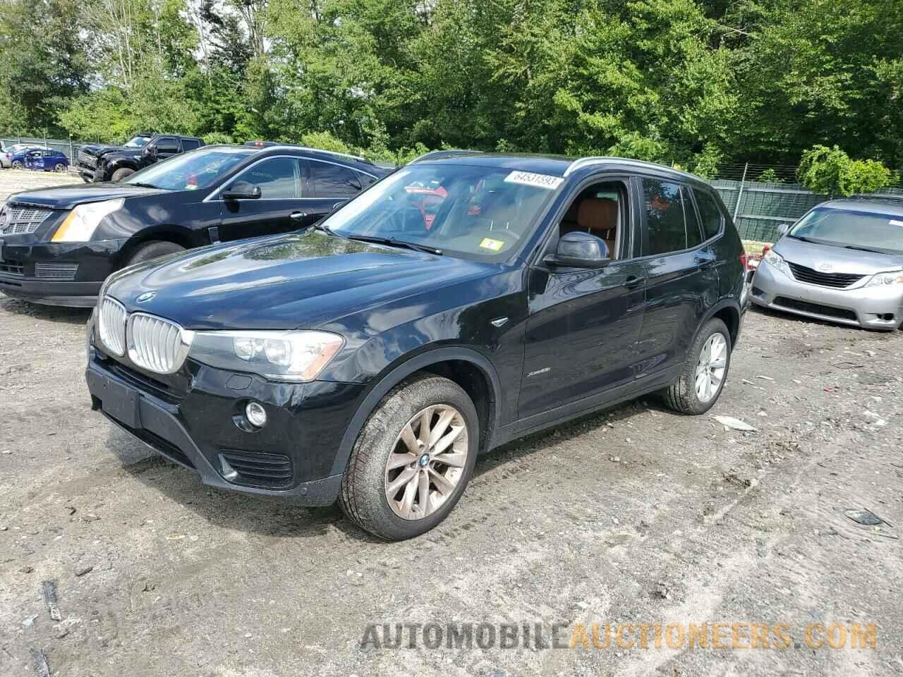 5UXWX9C57G0D85327 BMW X3 2016