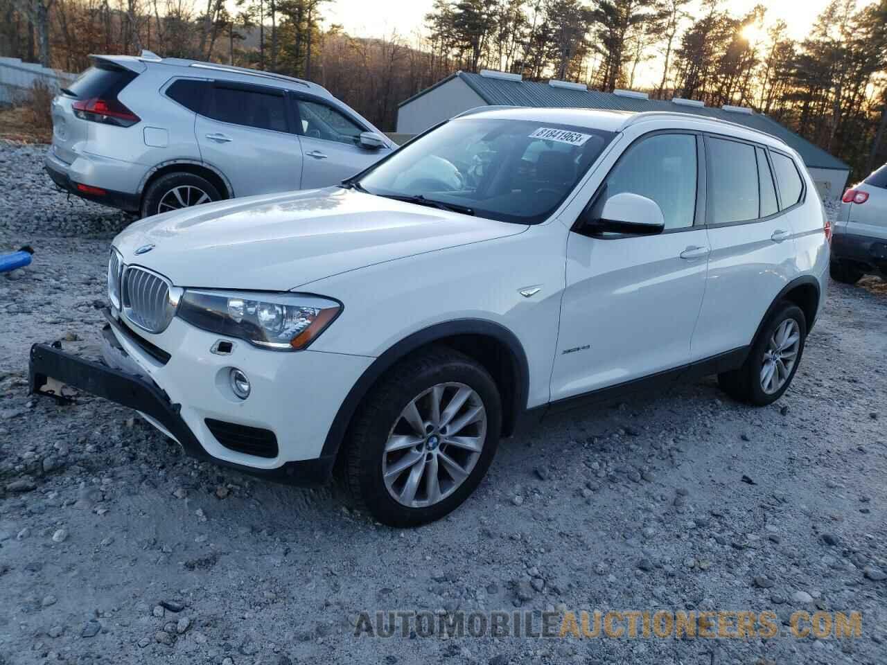 5UXWX9C57G0D87322 BMW X3 2016