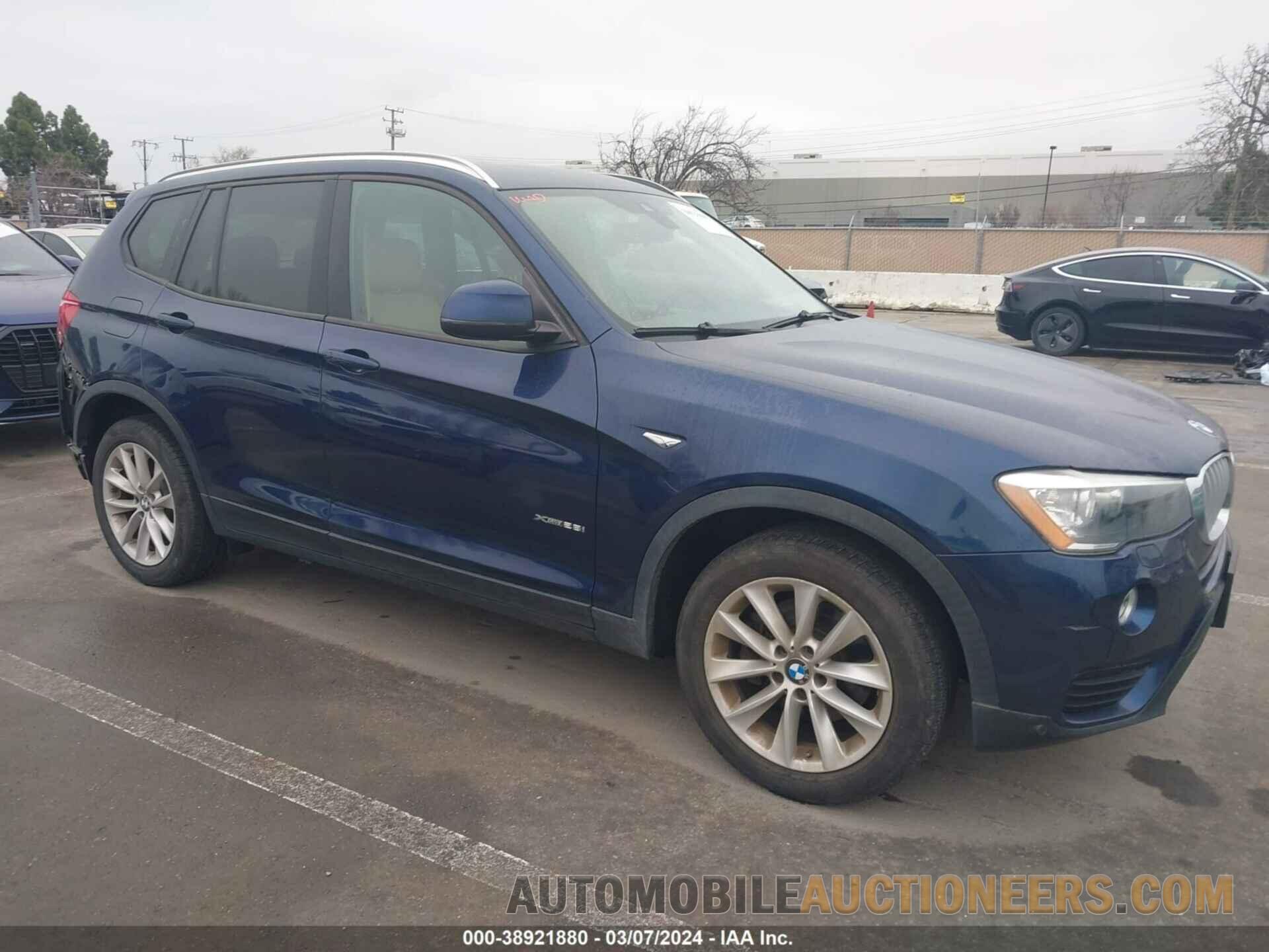 5UXWX9C57G0D88227 BMW X3 2016