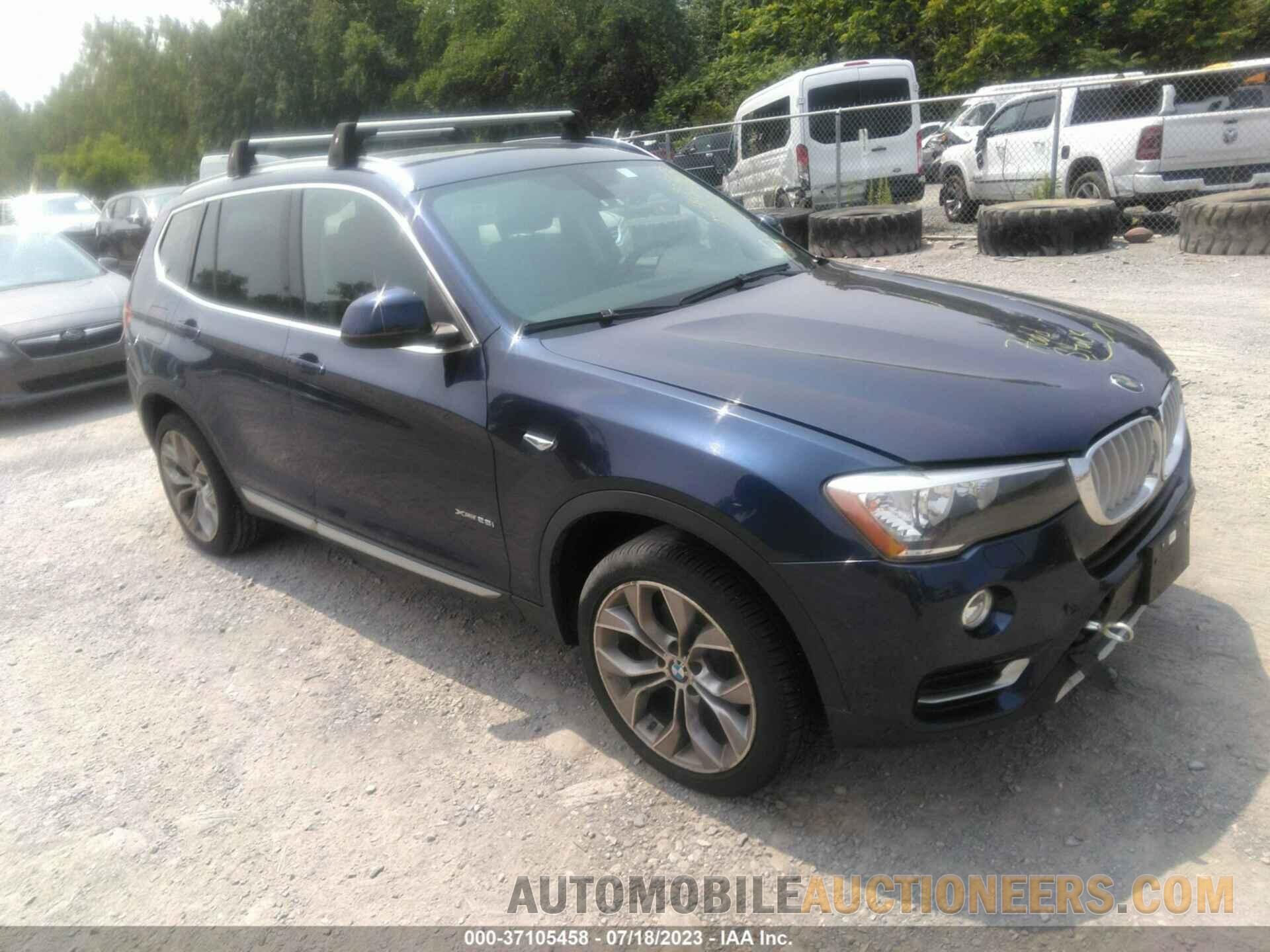 5UXWX9C57G0D89880 BMW X3 2016