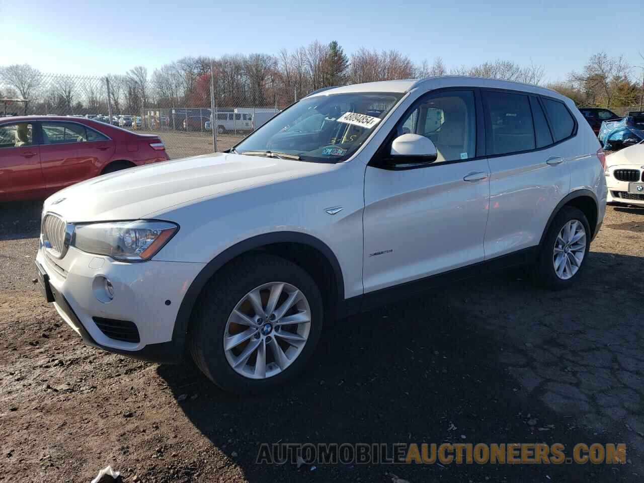 5UXWX9C57G0D90088 BMW X3 2016