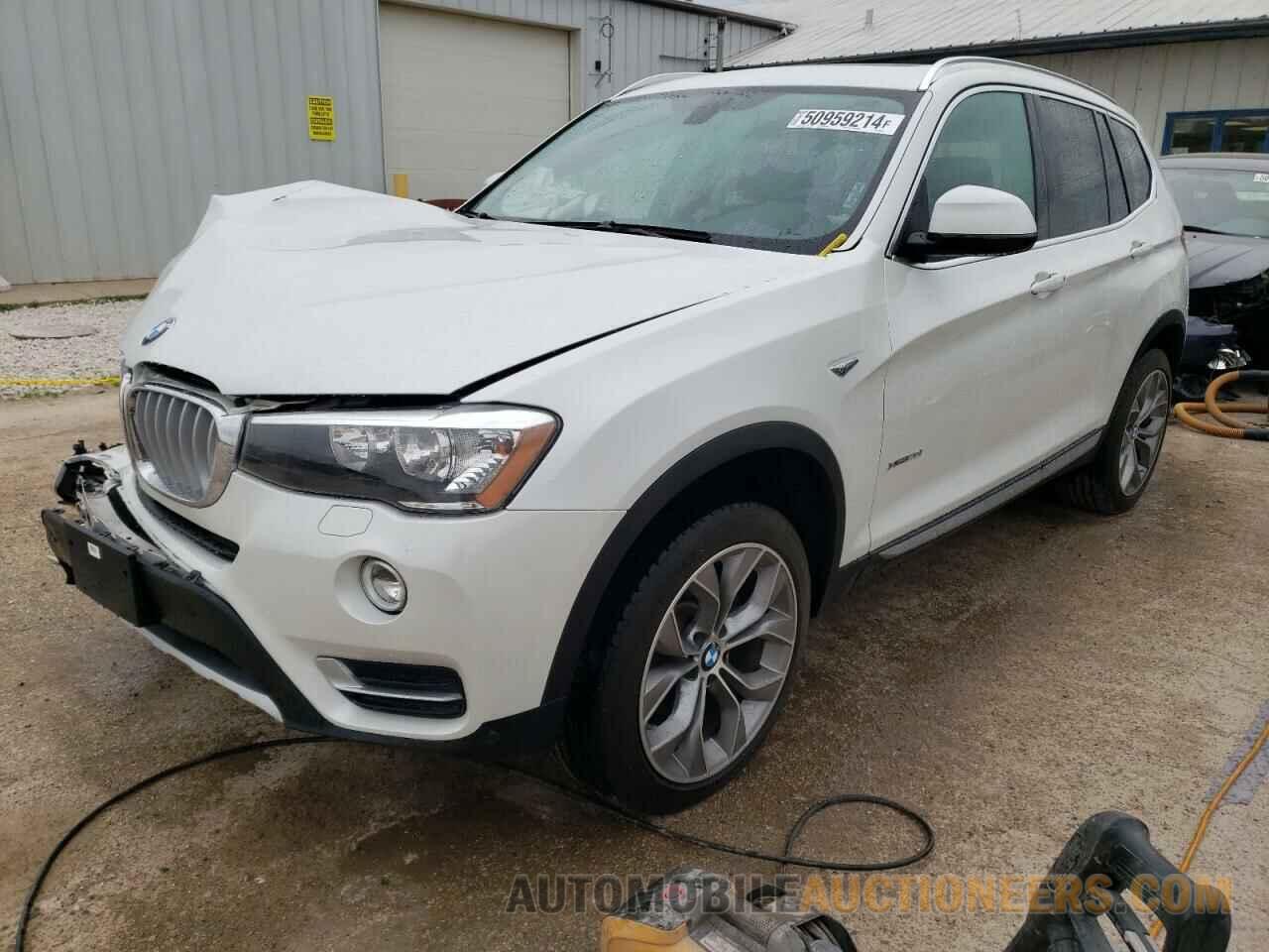 5UXWX9C57G0D90124 BMW X3 2016