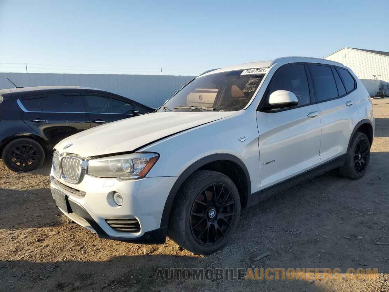 5UXWX9C57G0D90348 BMW X3 2016