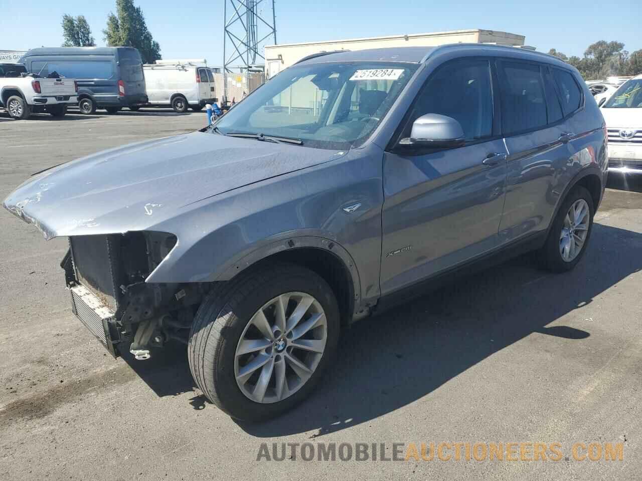 5UXWX9C57G0D90981 BMW X3 2016