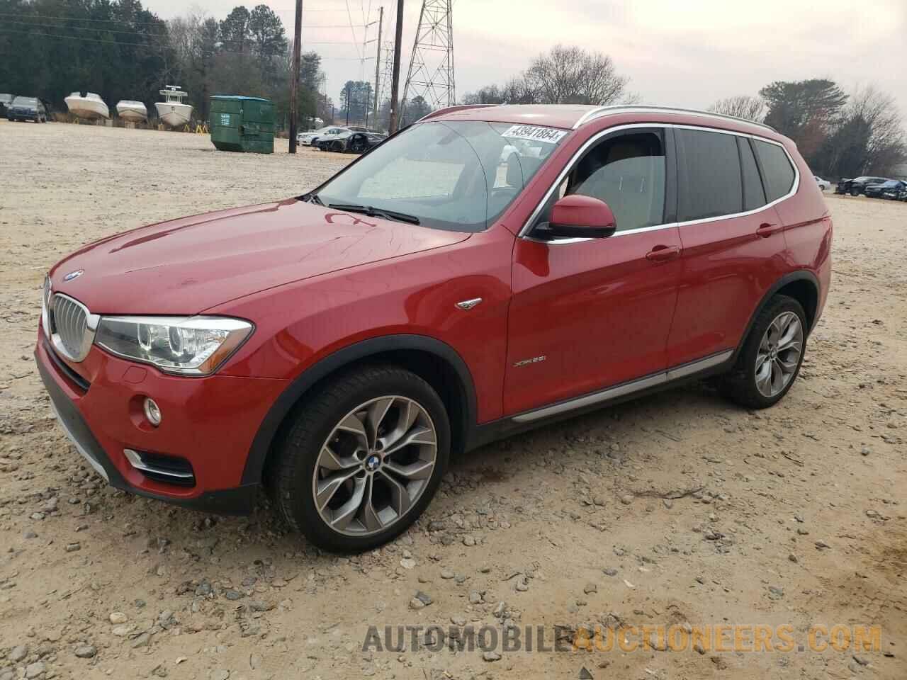 5UXWX9C57H0D97771 BMW X3 2017