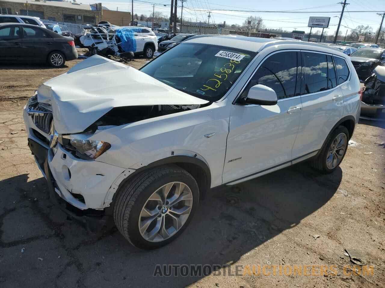 5UXWX9C57H0T00002 BMW X3 2017