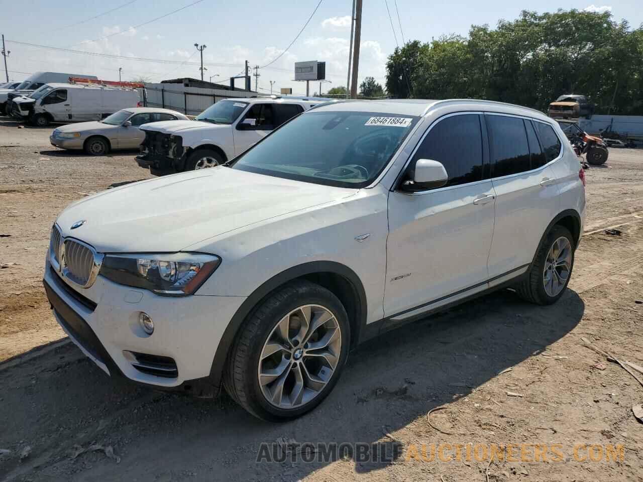 5UXWX9C57H0T01179 BMW X3 2017