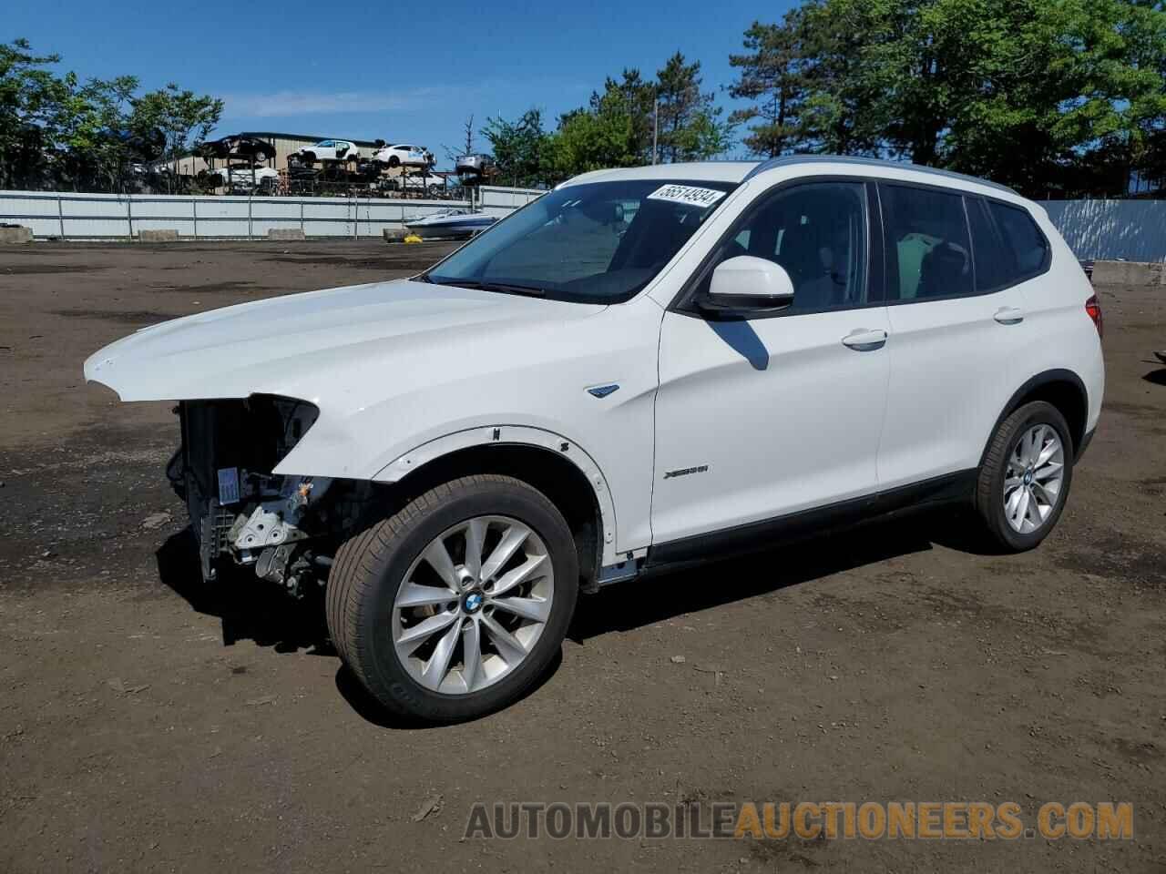 5UXWX9C57H0T02252 BMW X3 2017