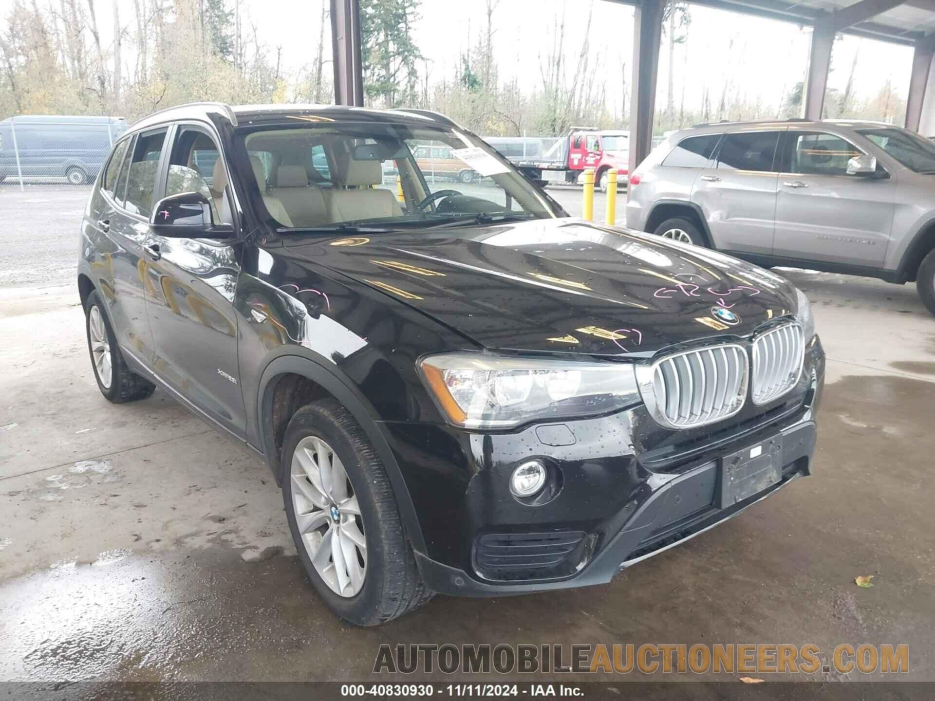 5UXWX9C57H0T03952 BMW X3 2017