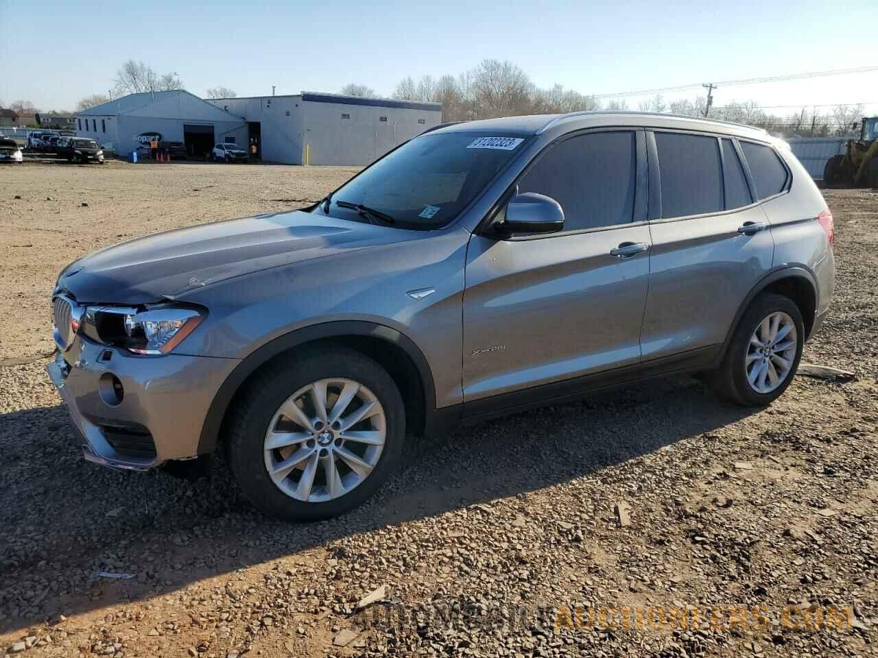 5UXWX9C57H0T04034 BMW X3 2017