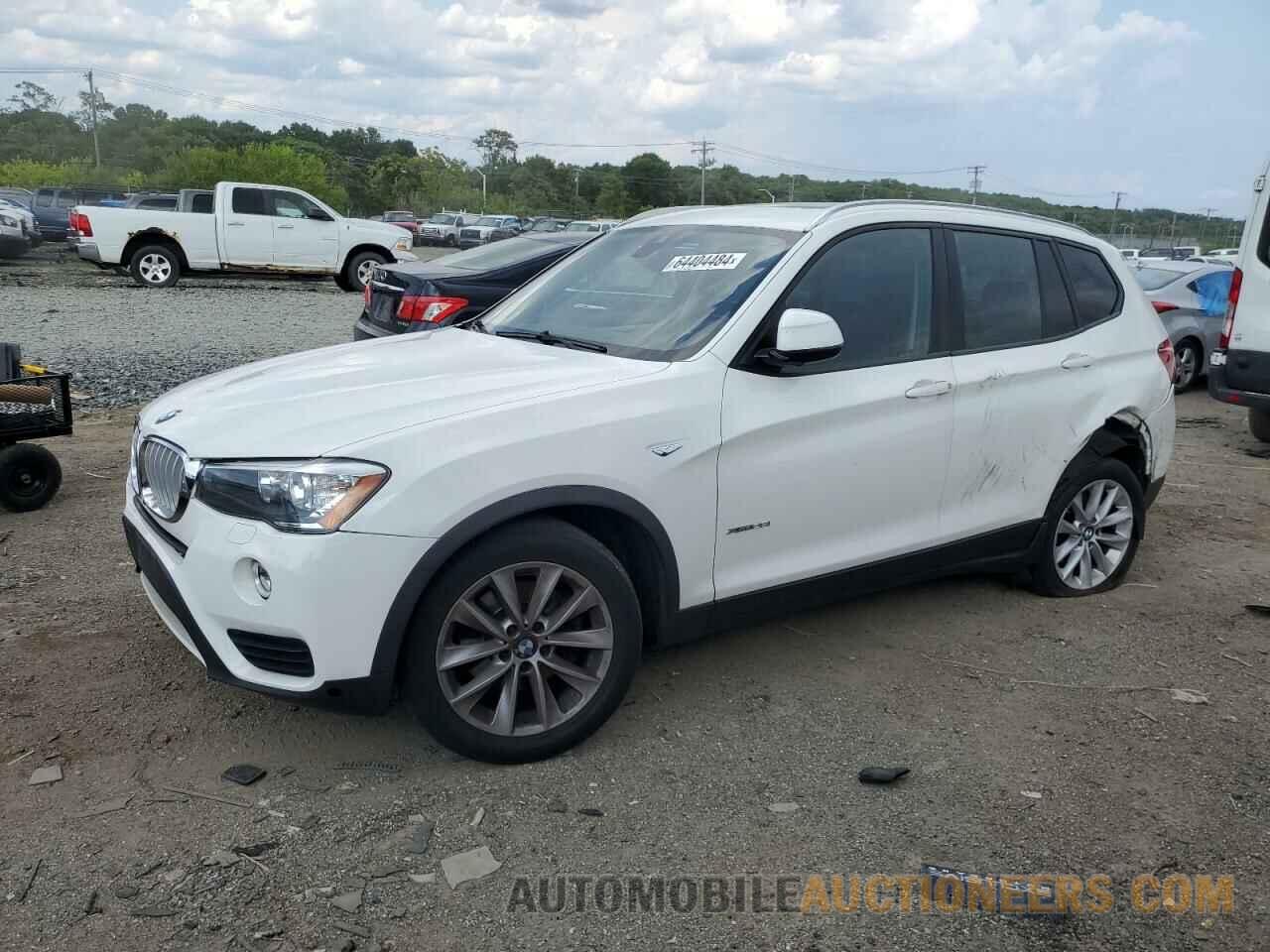 5UXWX9C57H0T04423 BMW X3 2017