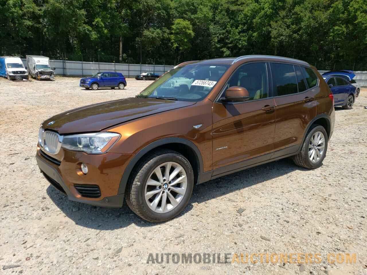 5UXWX9C57H0T04650 BMW X3 2017