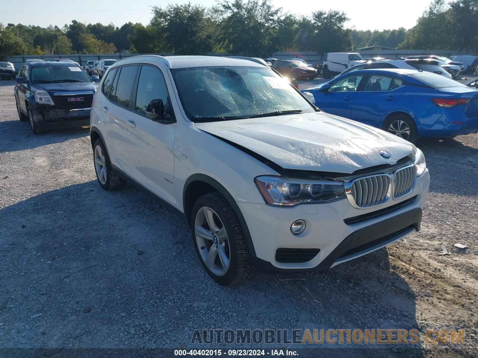 5UXWX9C57H0T06978 BMW X3 2017