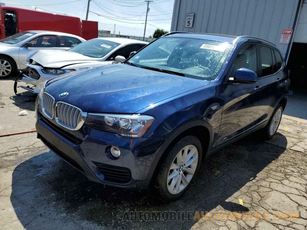 5UXWX9C57H0T07015 BMW X3 2017