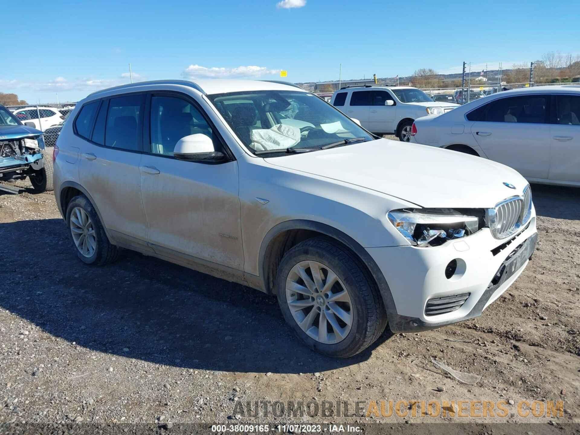 5UXWX9C57H0T08620 BMW X3 2017