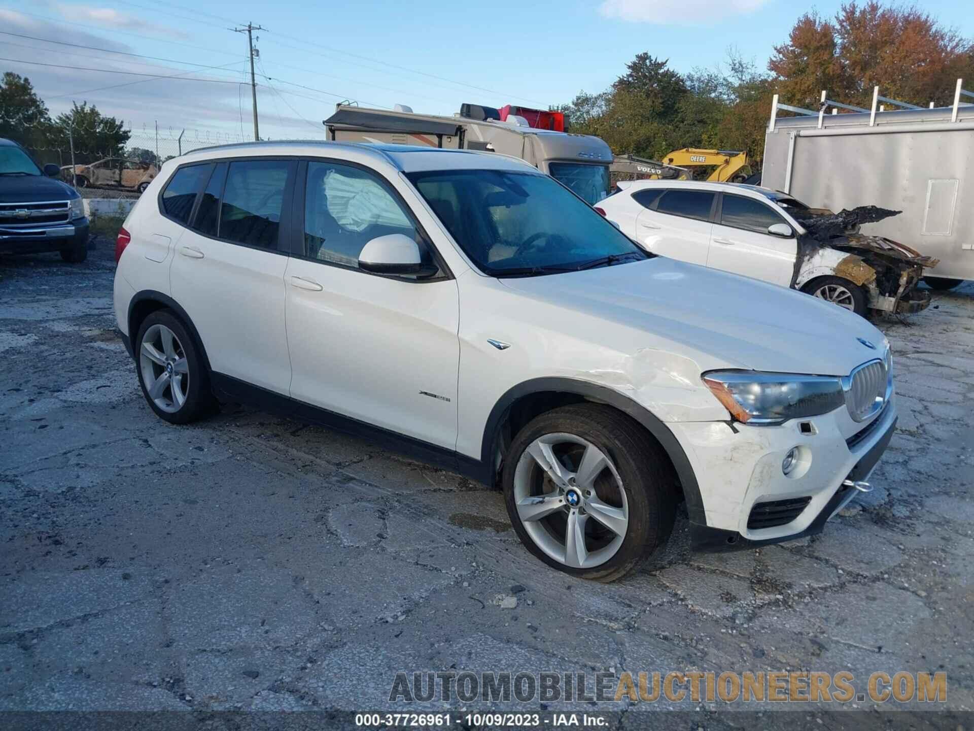 5UXWX9C57H0T10822 BMW X3 2017