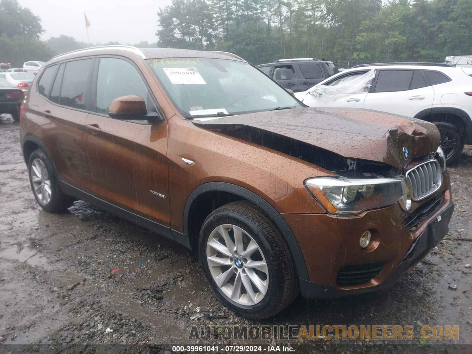 5UXWX9C57H0T11940 BMW X3 2017