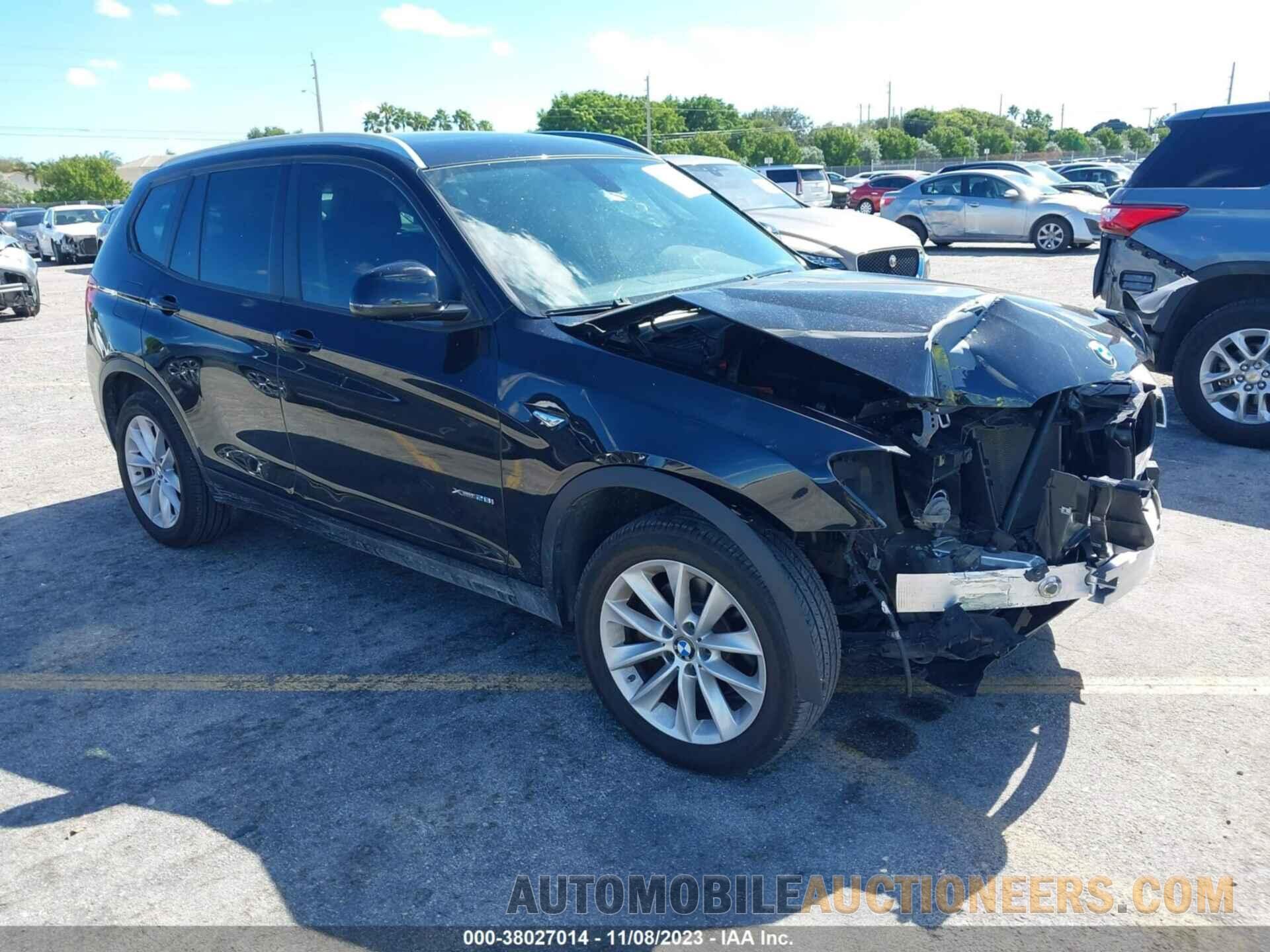 5UXWX9C57H0T13431 BMW X3 2017