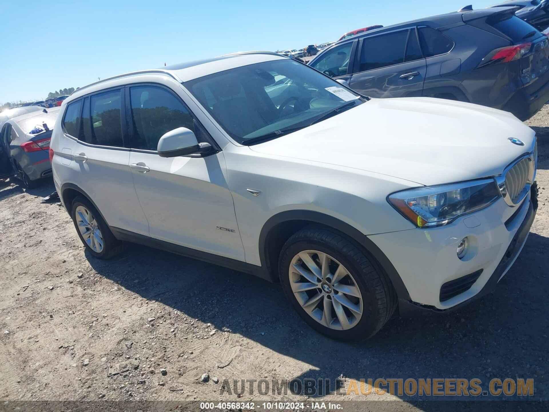 5UXWX9C57H0T14126 BMW X3 2017