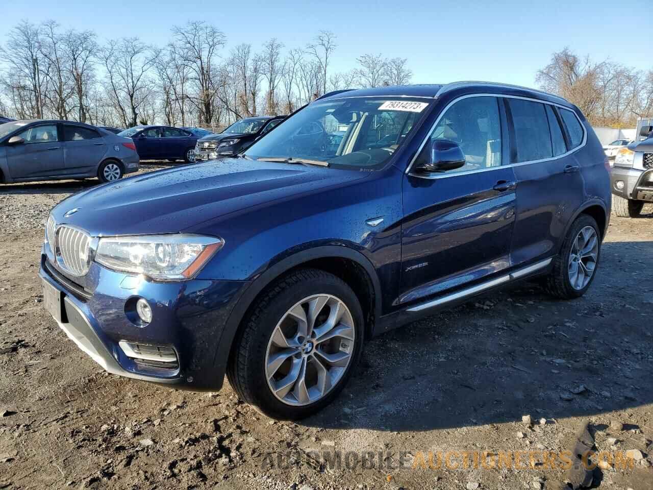 5UXWX9C57H0T14689 BMW X3 2017