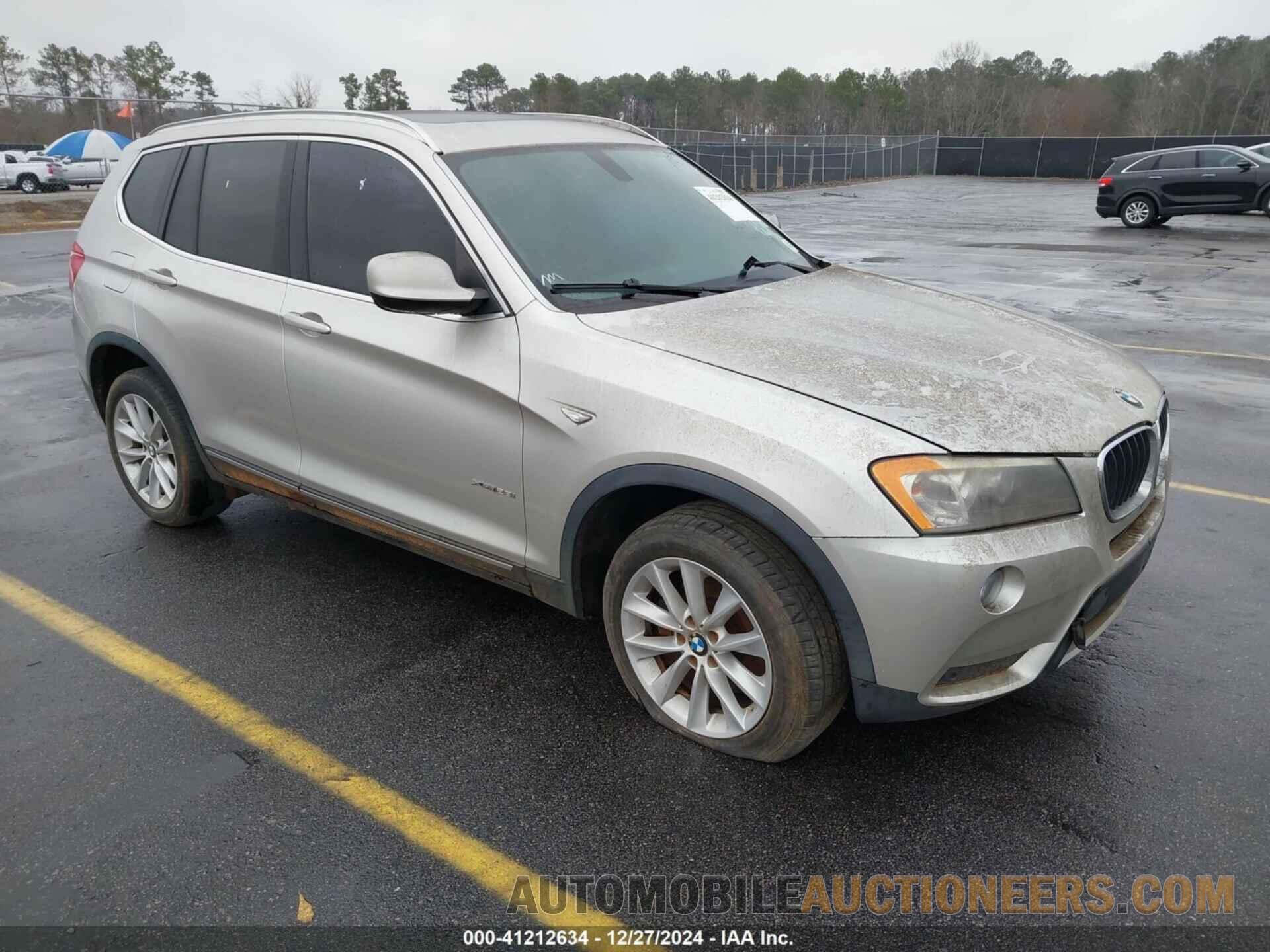 5UXWX9C58D0A13104 BMW X3 2013