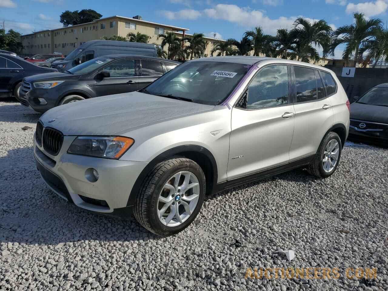 5UXWX9C58D0A31425 BMW X3 2013