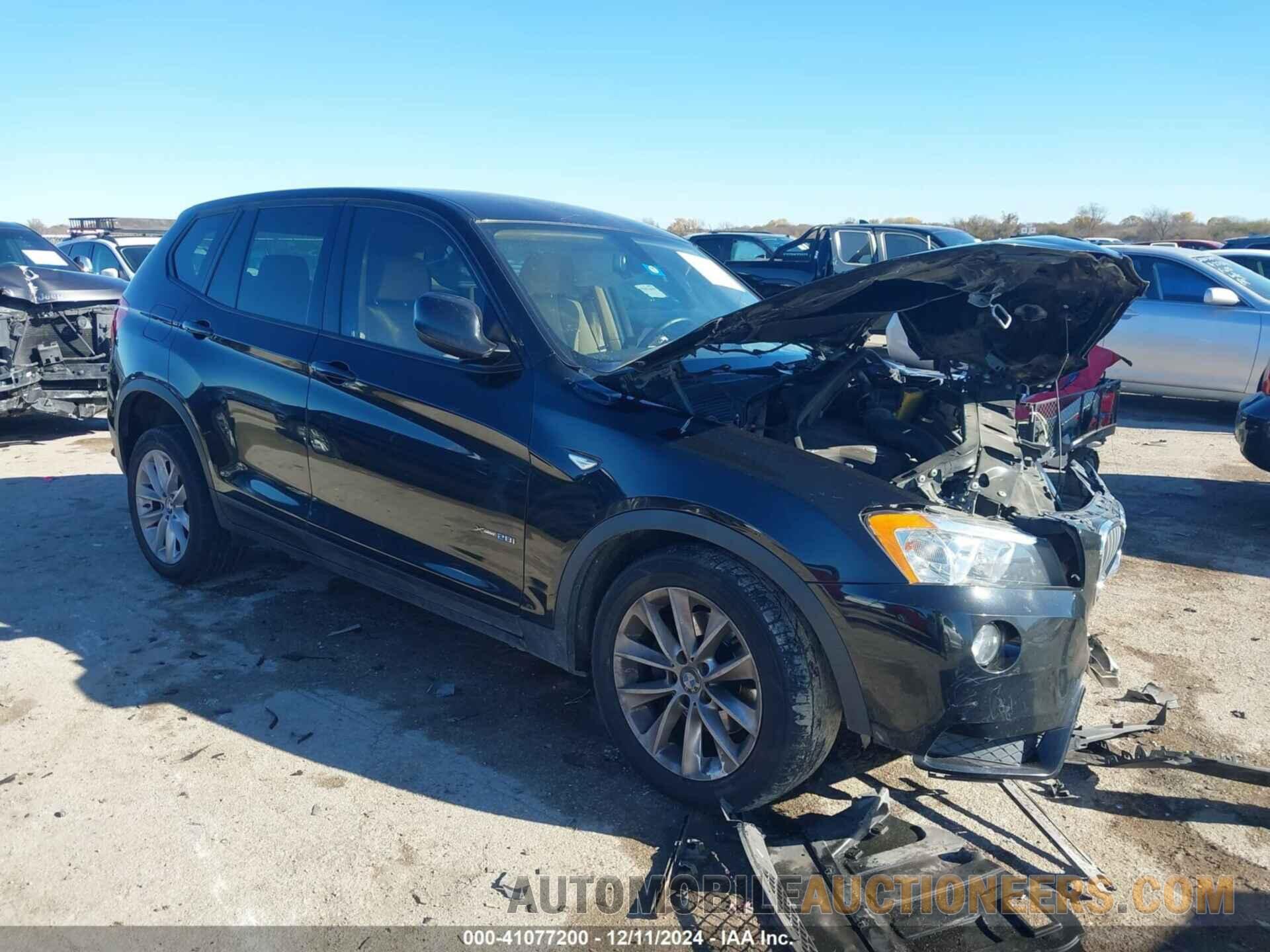 5UXWX9C58D0D01107 BMW X3 2013