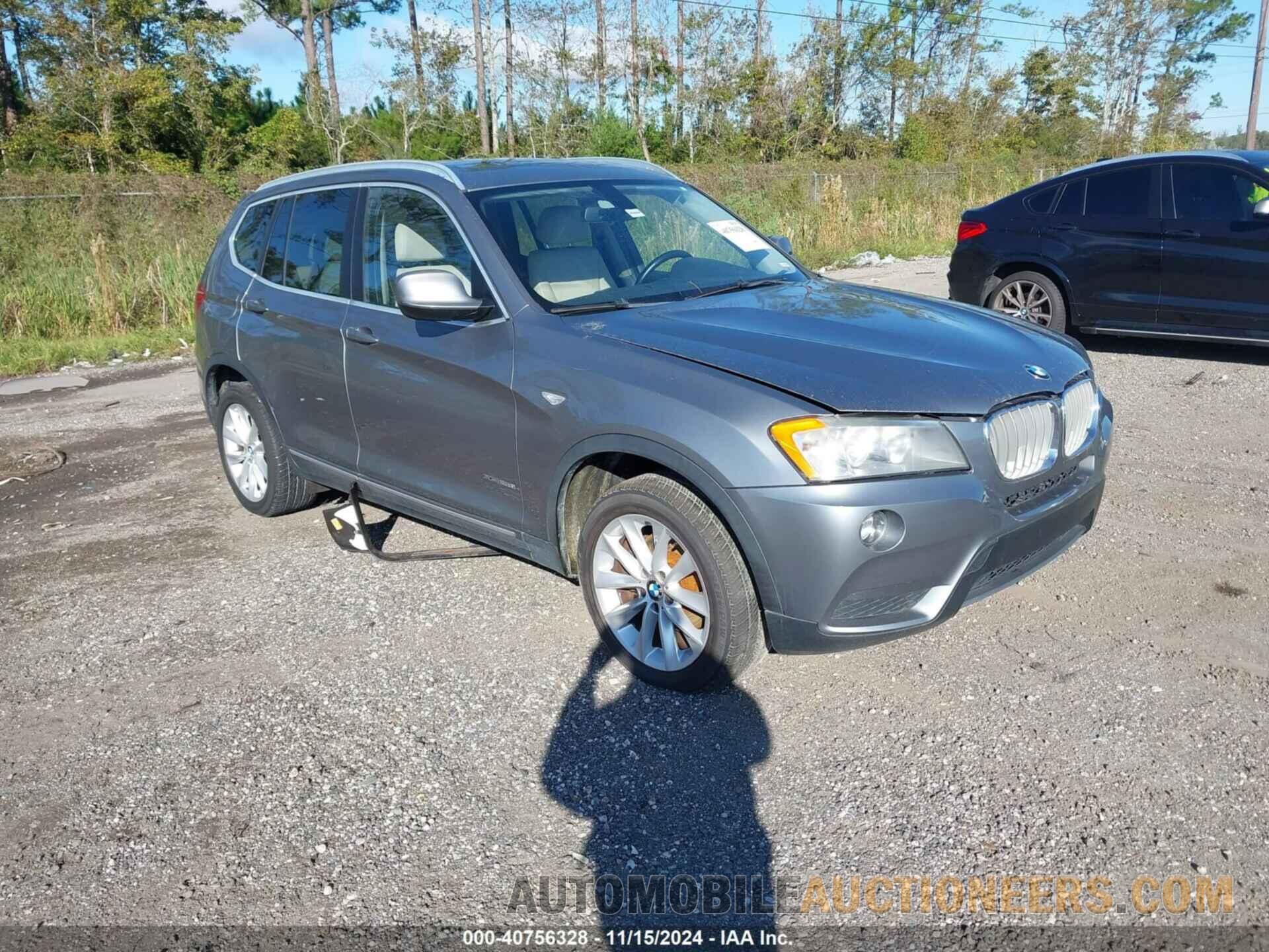 5UXWX9C58E0D11203 BMW X3 2014