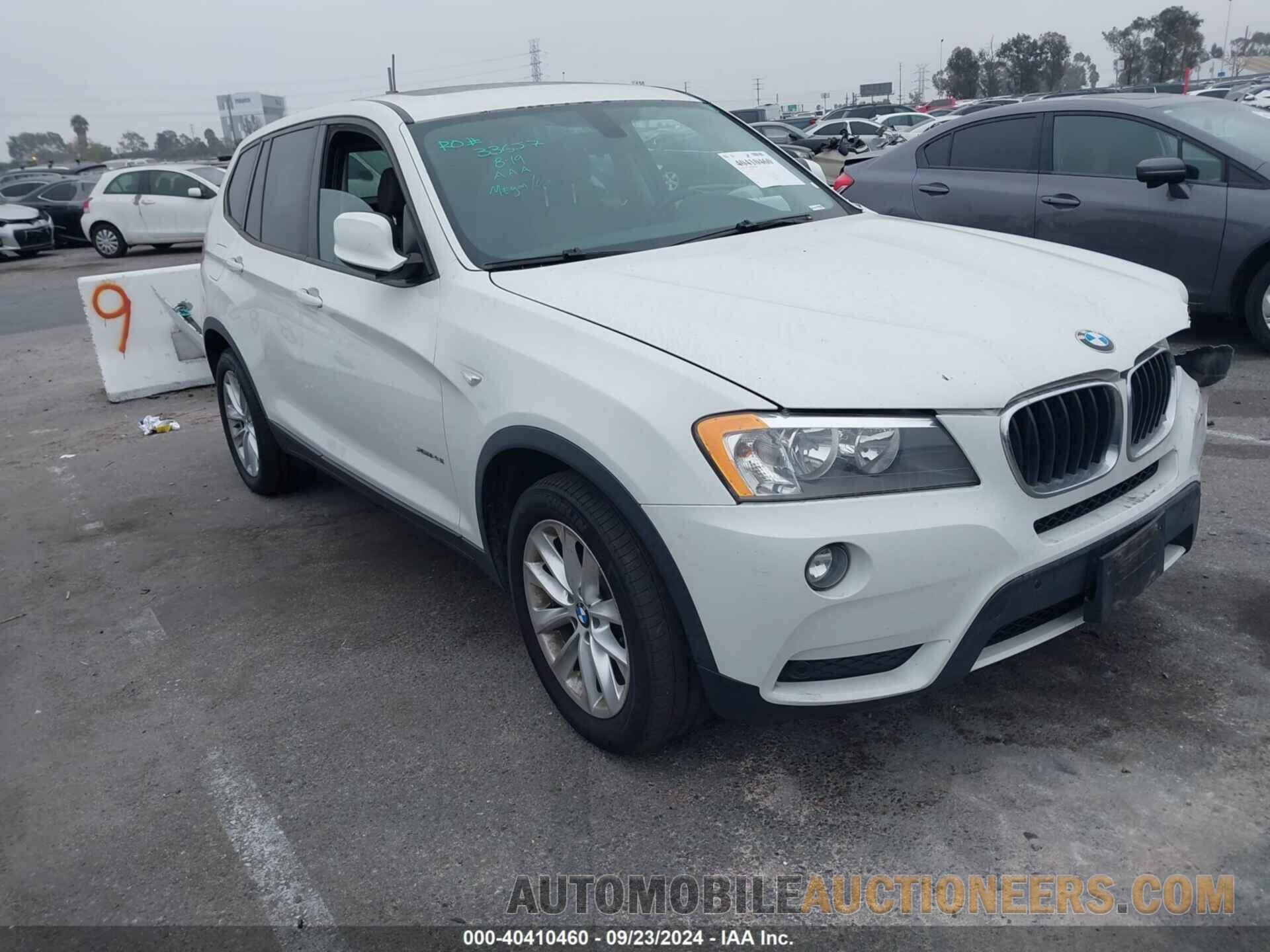 5UXWX9C58E0D15526 BMW X3 2014