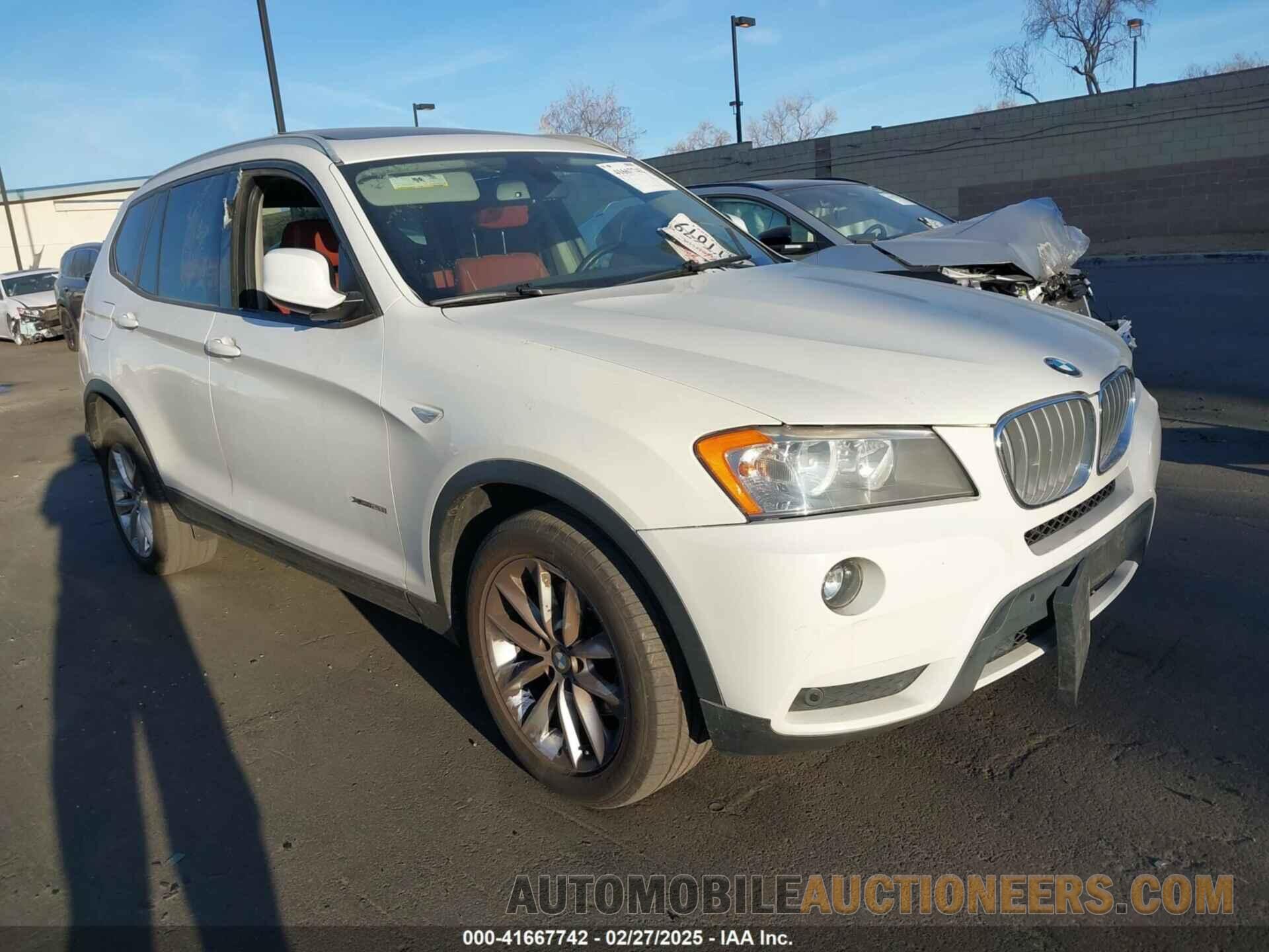 5UXWX9C58E0D19267 BMW X3 2014