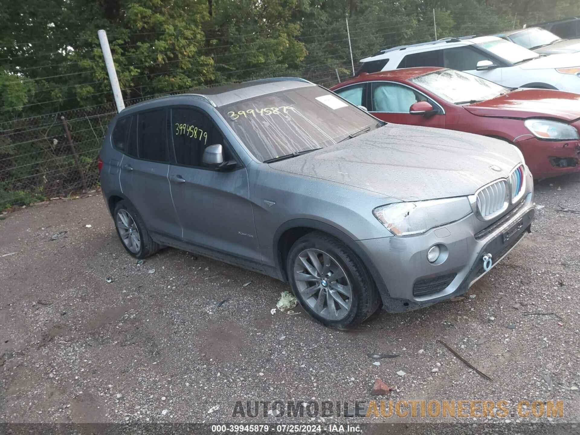 5UXWX9C58F0D44090 BMW X3 2015