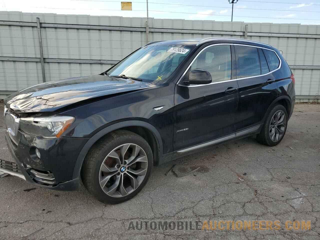 5UXWX9C58F0D45479 BMW X3 2015