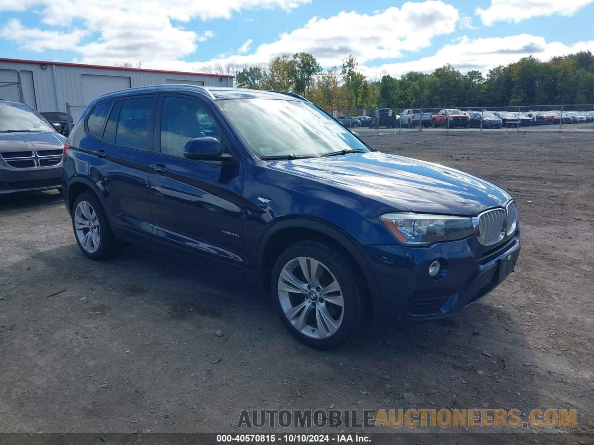 5UXWX9C58F0D56210 BMW X3 2015