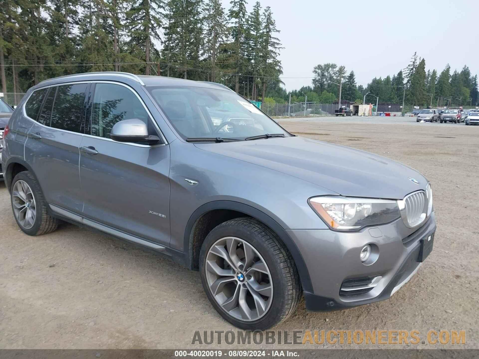 5UXWX9C58F0D56854 BMW X3 2015