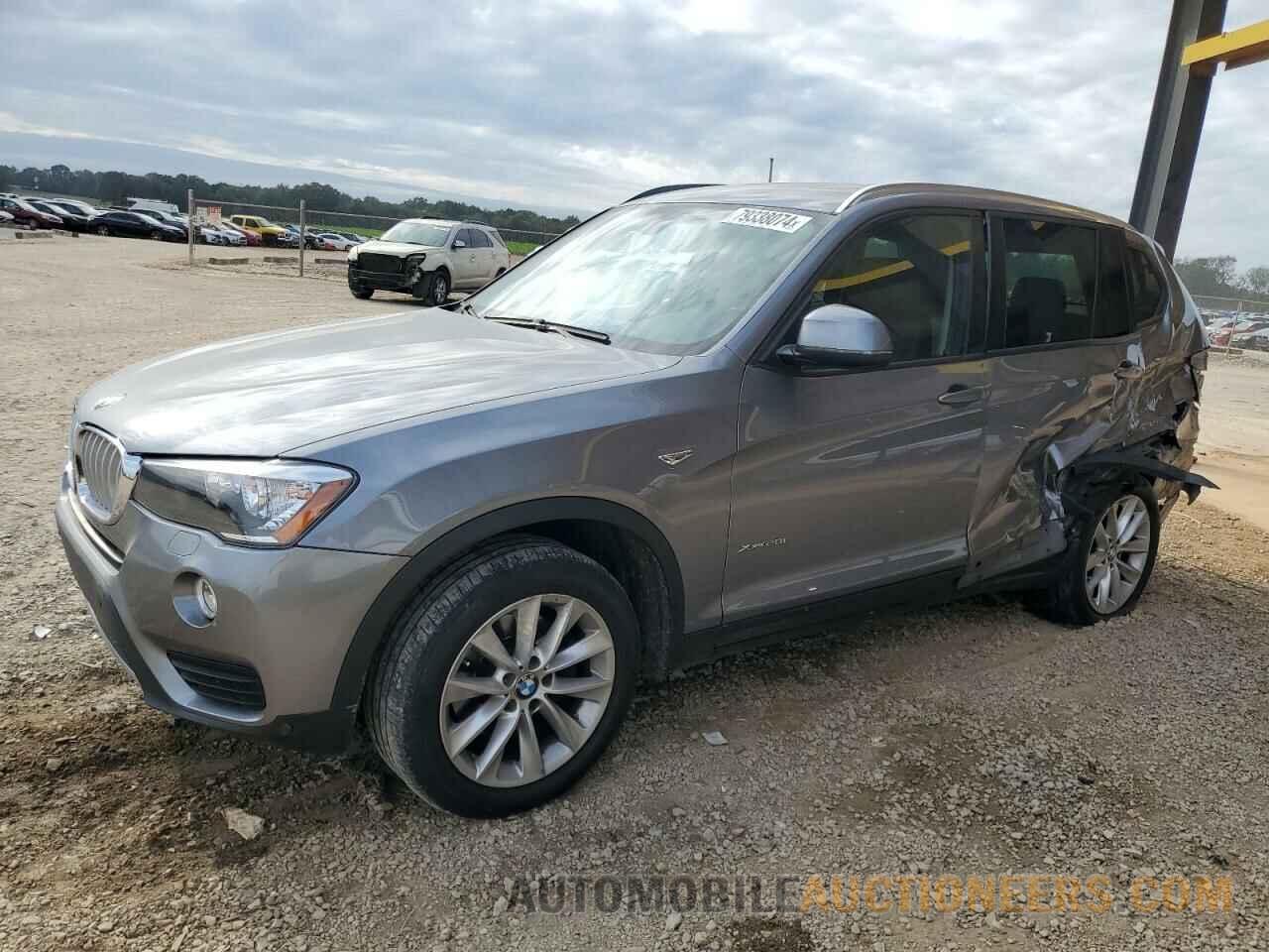 5UXWX9C58F0D56949 BMW X3 2015