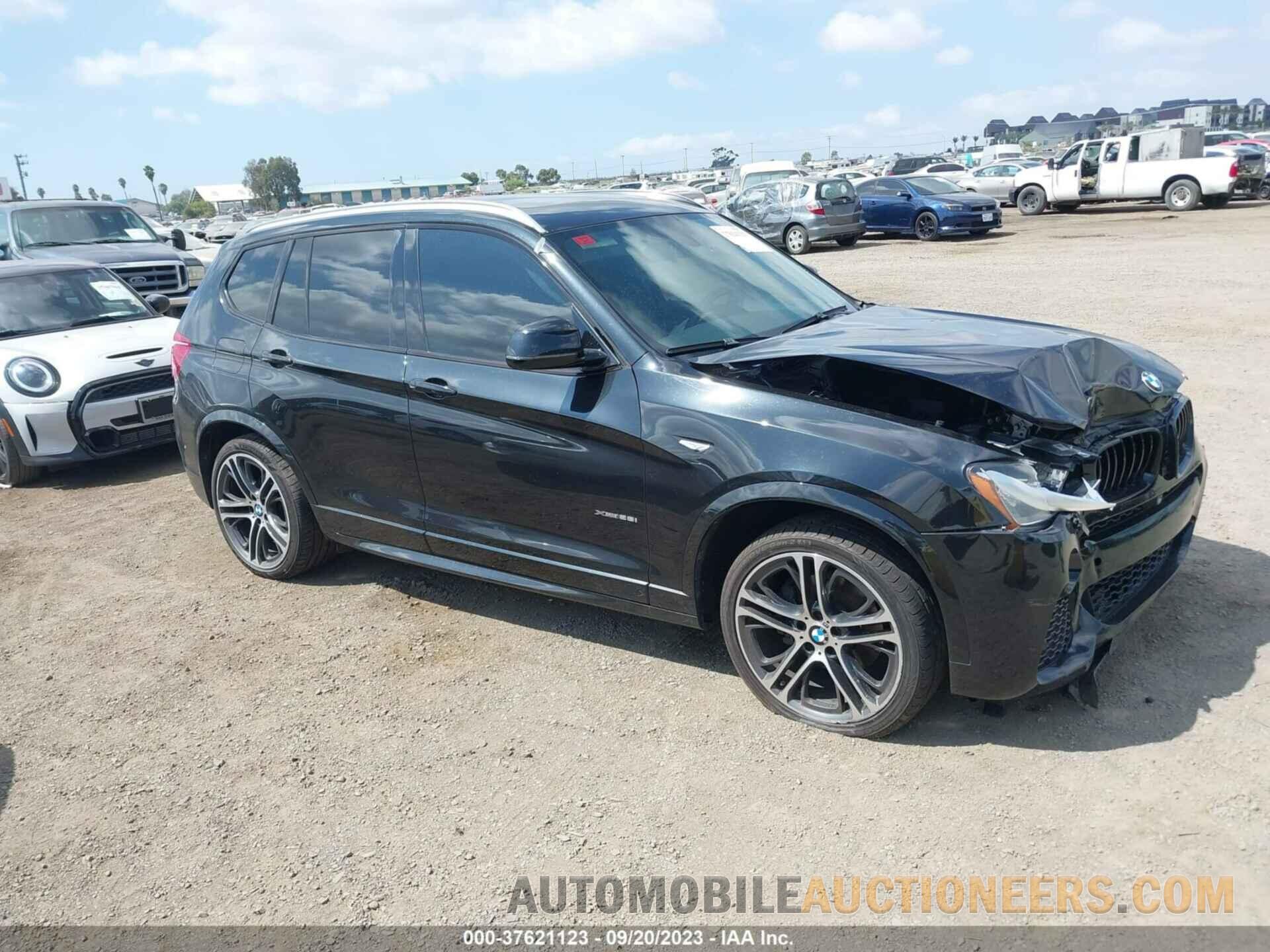 5UXWX9C58F0D58765 BMW X3 2015