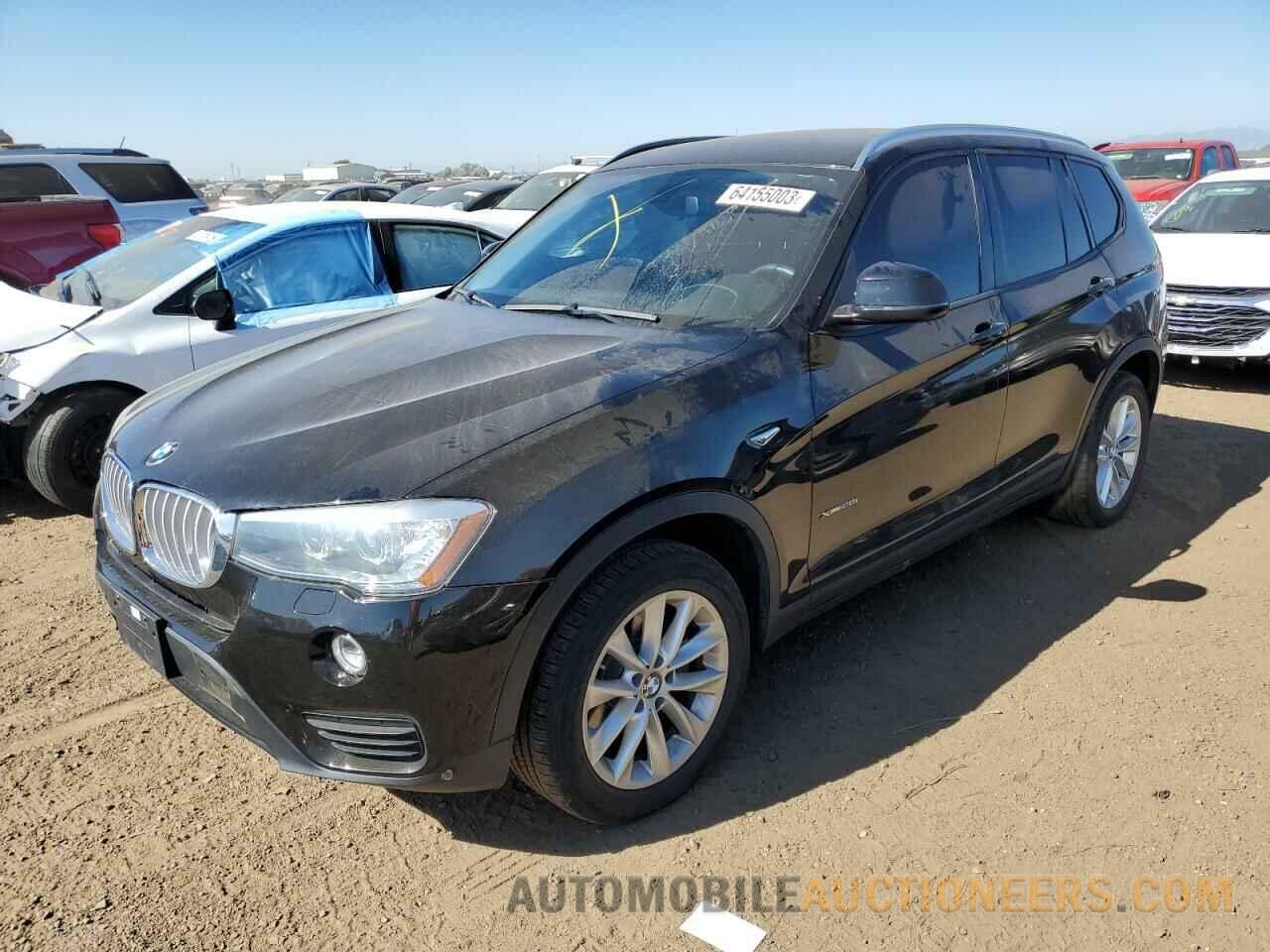 5UXWX9C58F0D61830 BMW X3 2015