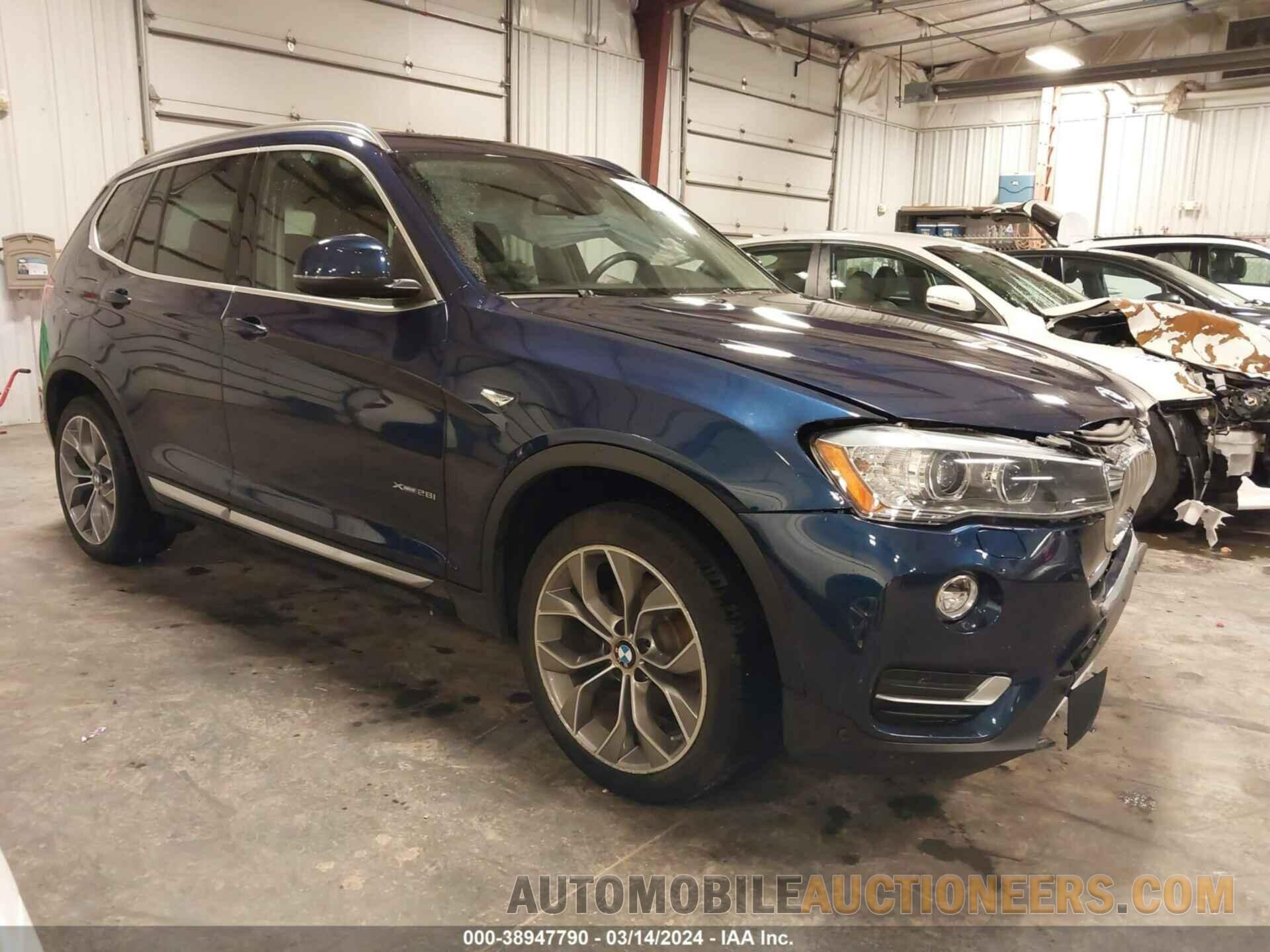 5UXWX9C58F0D62699 BMW X3 2015