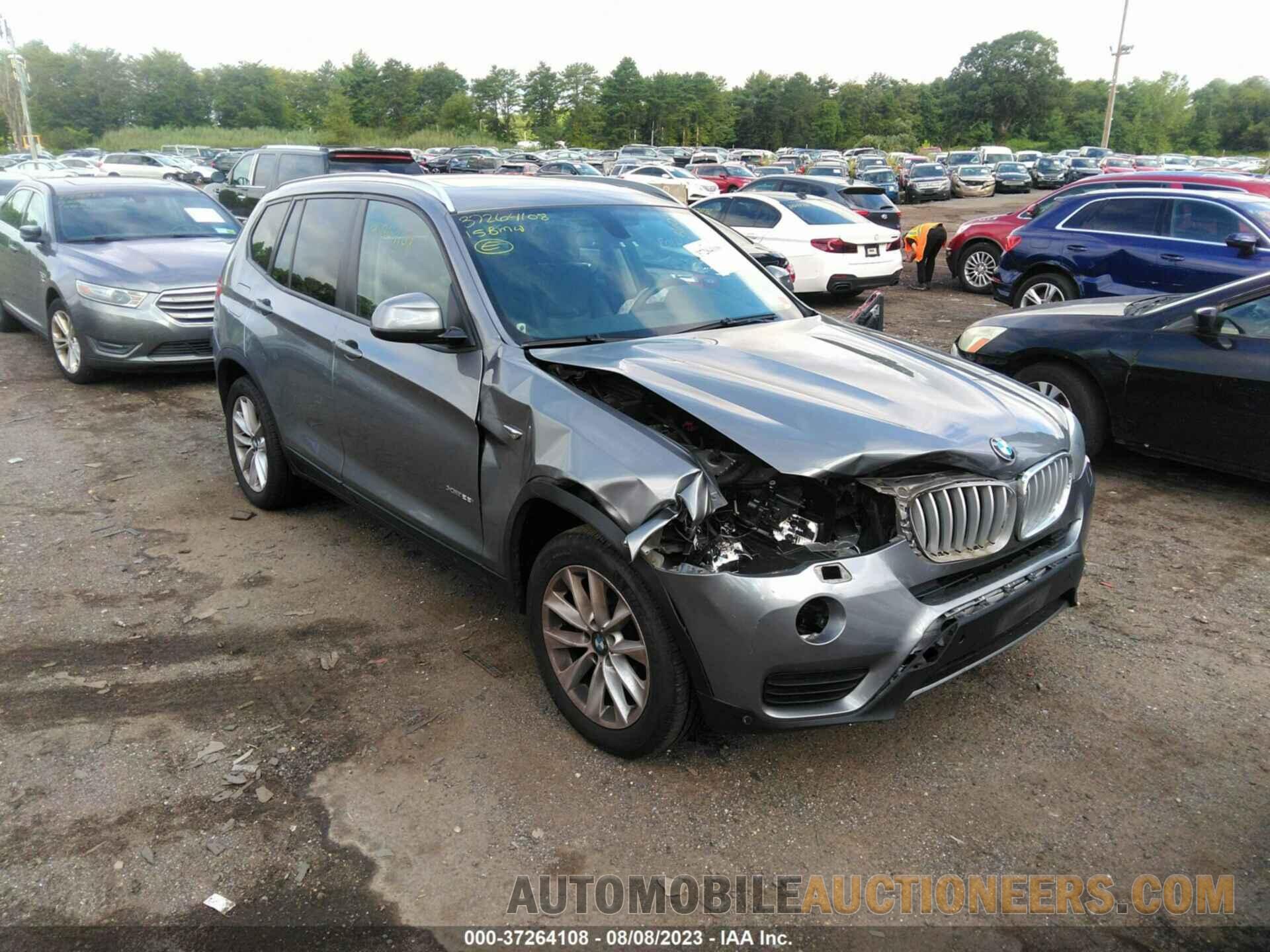 5UXWX9C58F0D62735 BMW X3 2015