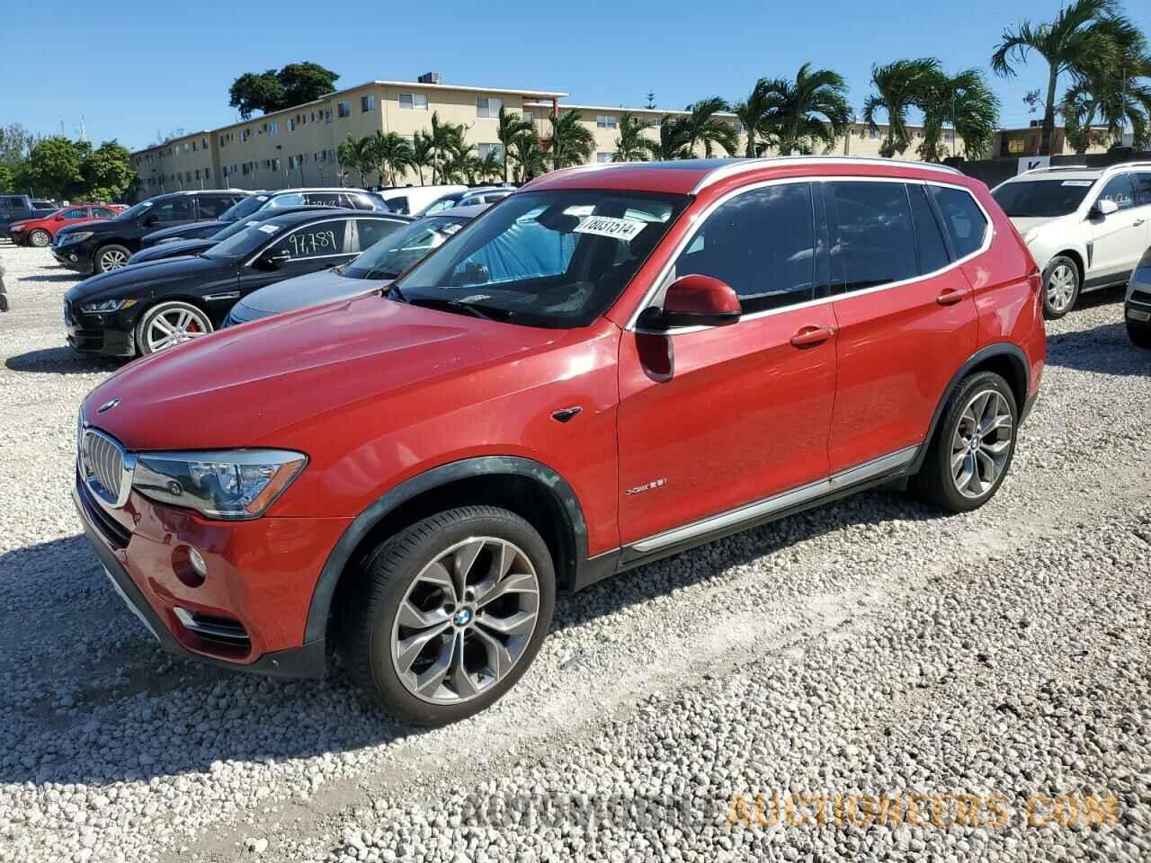 5UXWX9C58G0D63708 BMW X3 2016