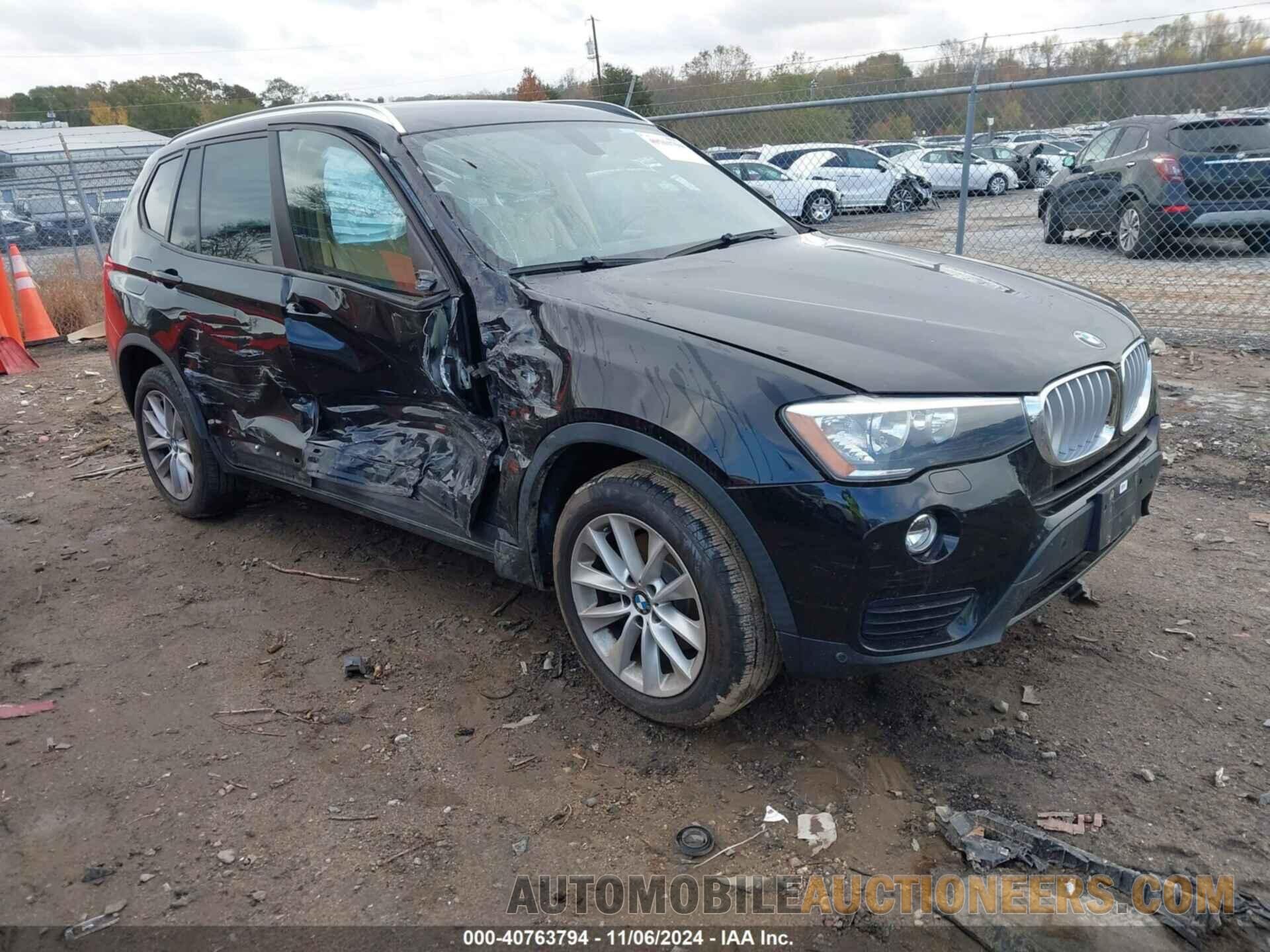 5UXWX9C58G0D66317 BMW X3 2016