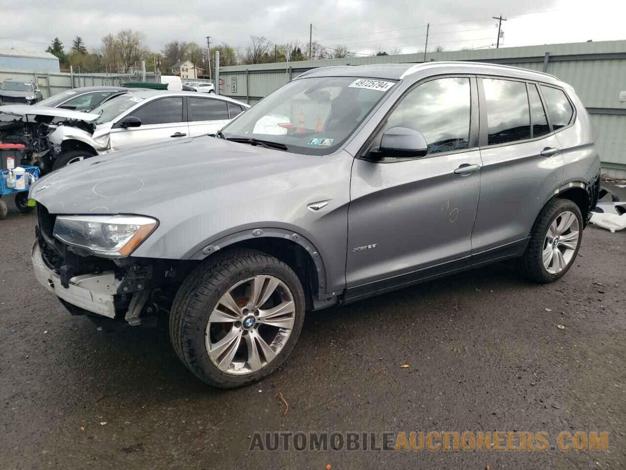 5UXWX9C58G0D66611 BMW X3 2016