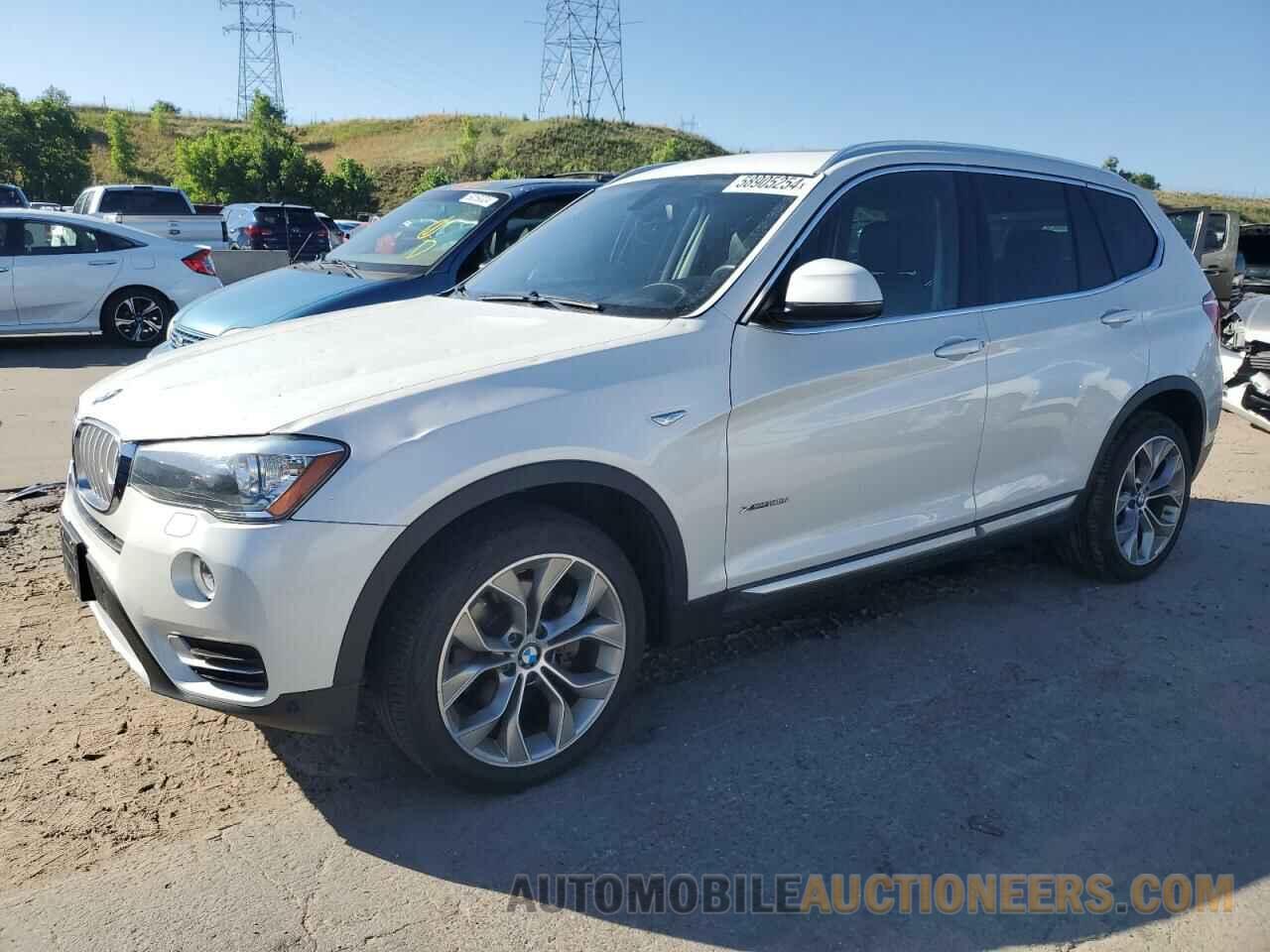 5UXWX9C58G0D66639 BMW X3 2016