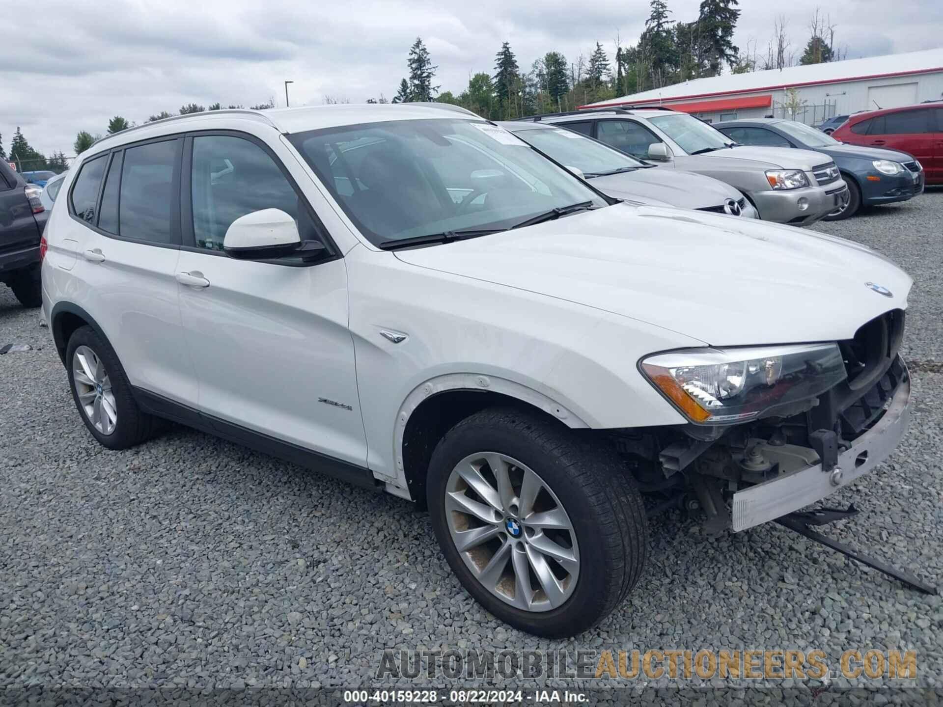 5UXWX9C58G0D70058 BMW X3 2016