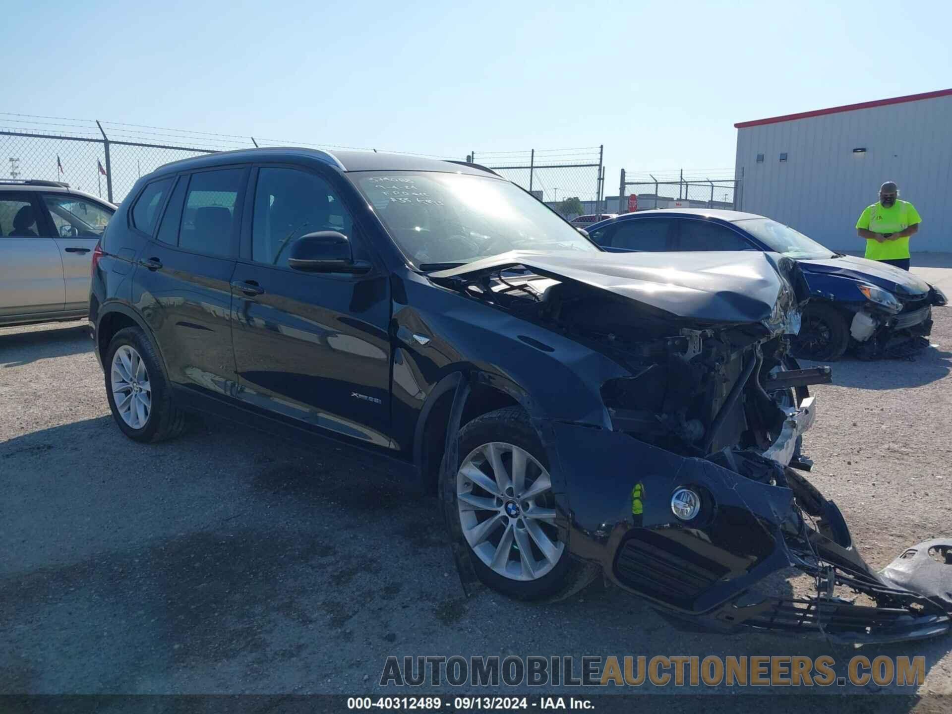 5UXWX9C58G0D70089 BMW X3 2016