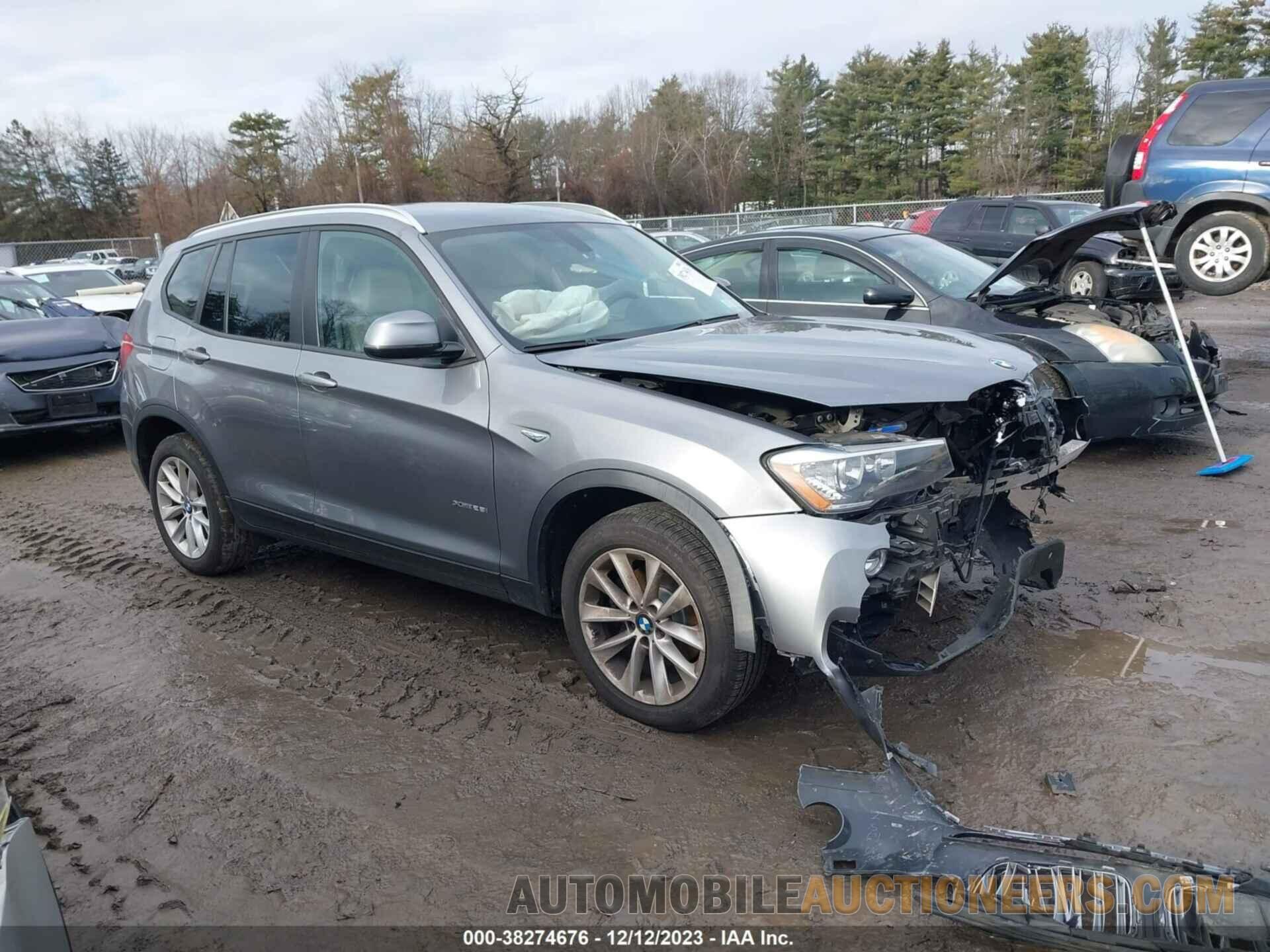 5UXWX9C58G0D71436 BMW X3 2016